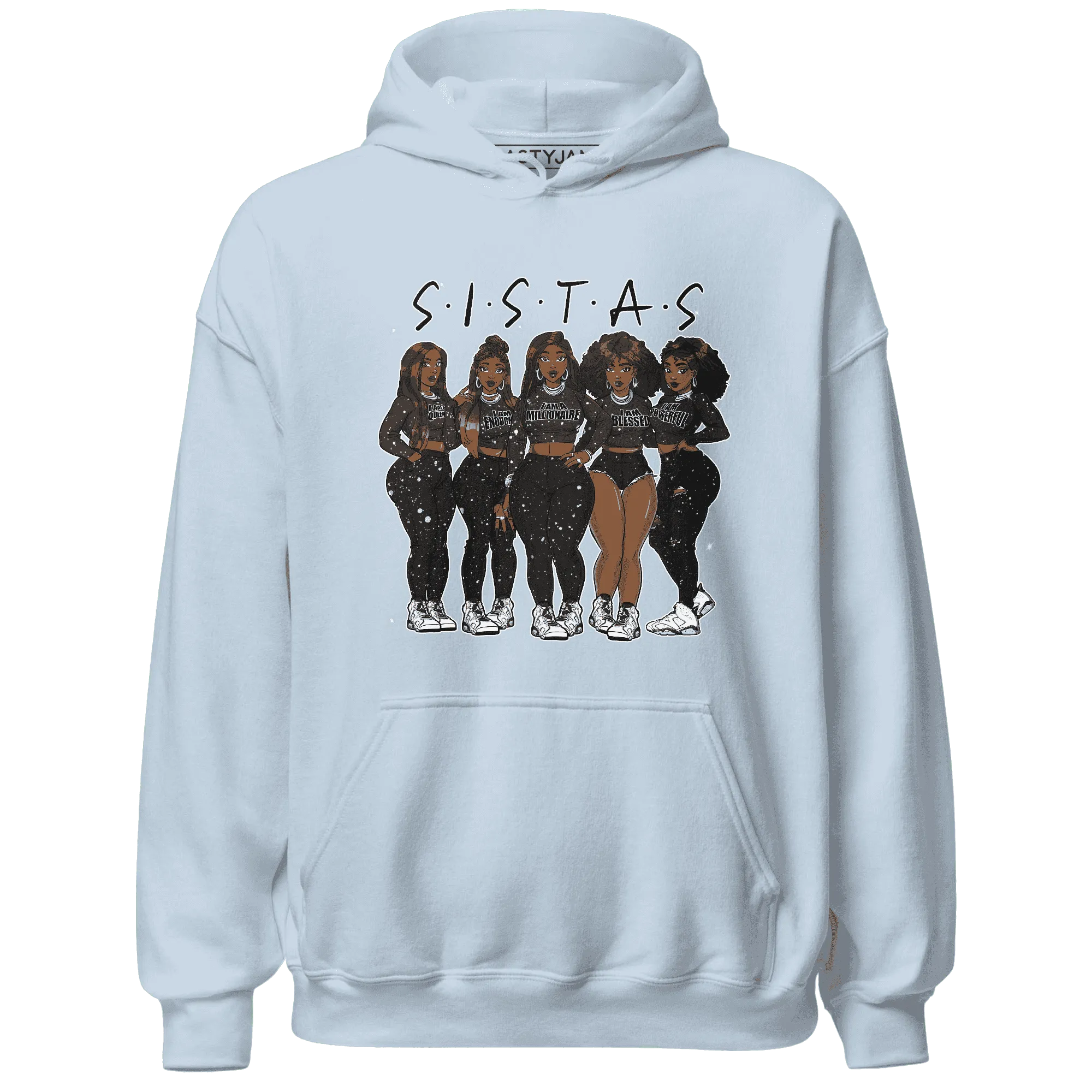 Reverse-Oreo-6s-Hoodie-Match-Sistas-Melanin-Girl