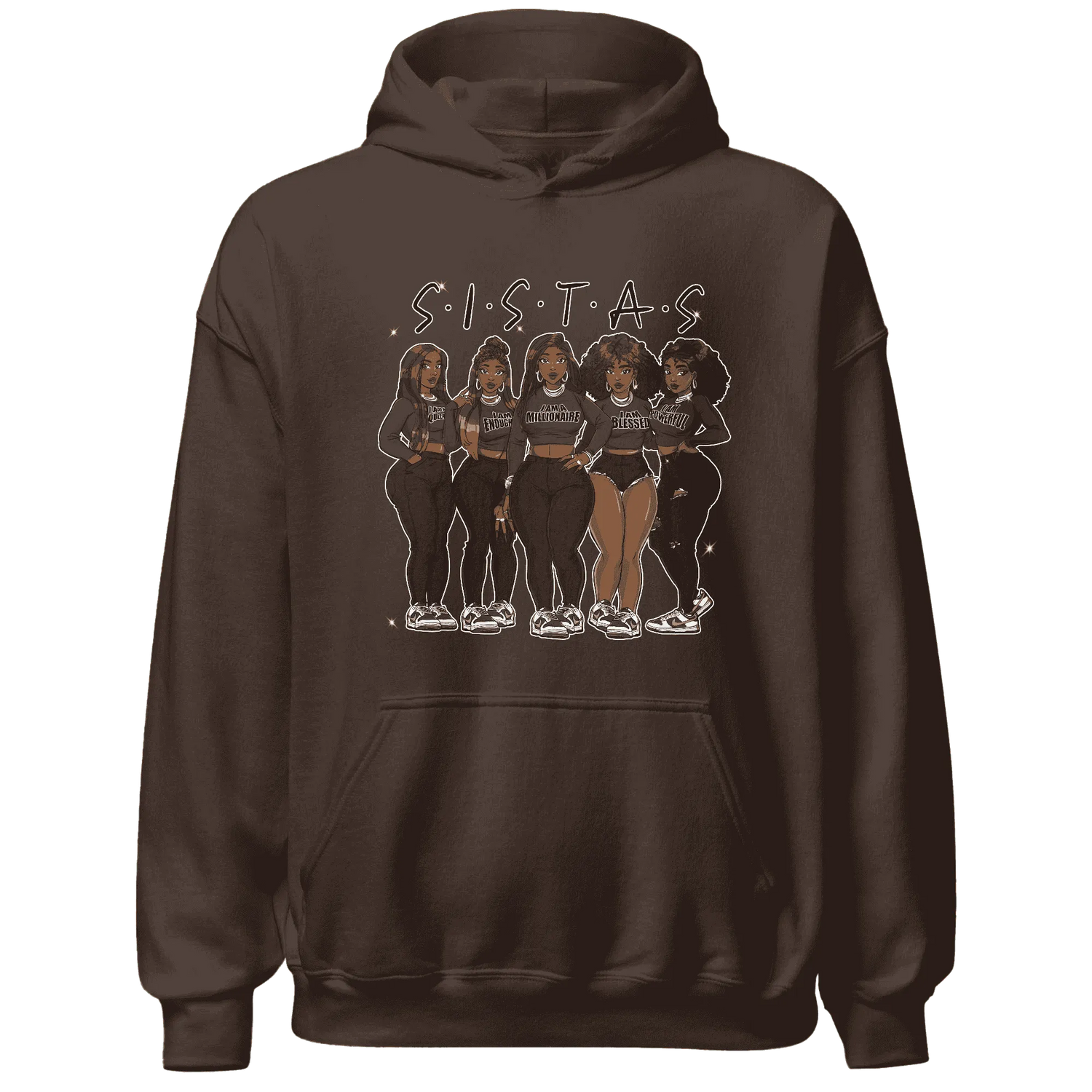 Dunk-Low-Baroque-Brown-Hoodie-Match-Sistas-Melanin-Girl