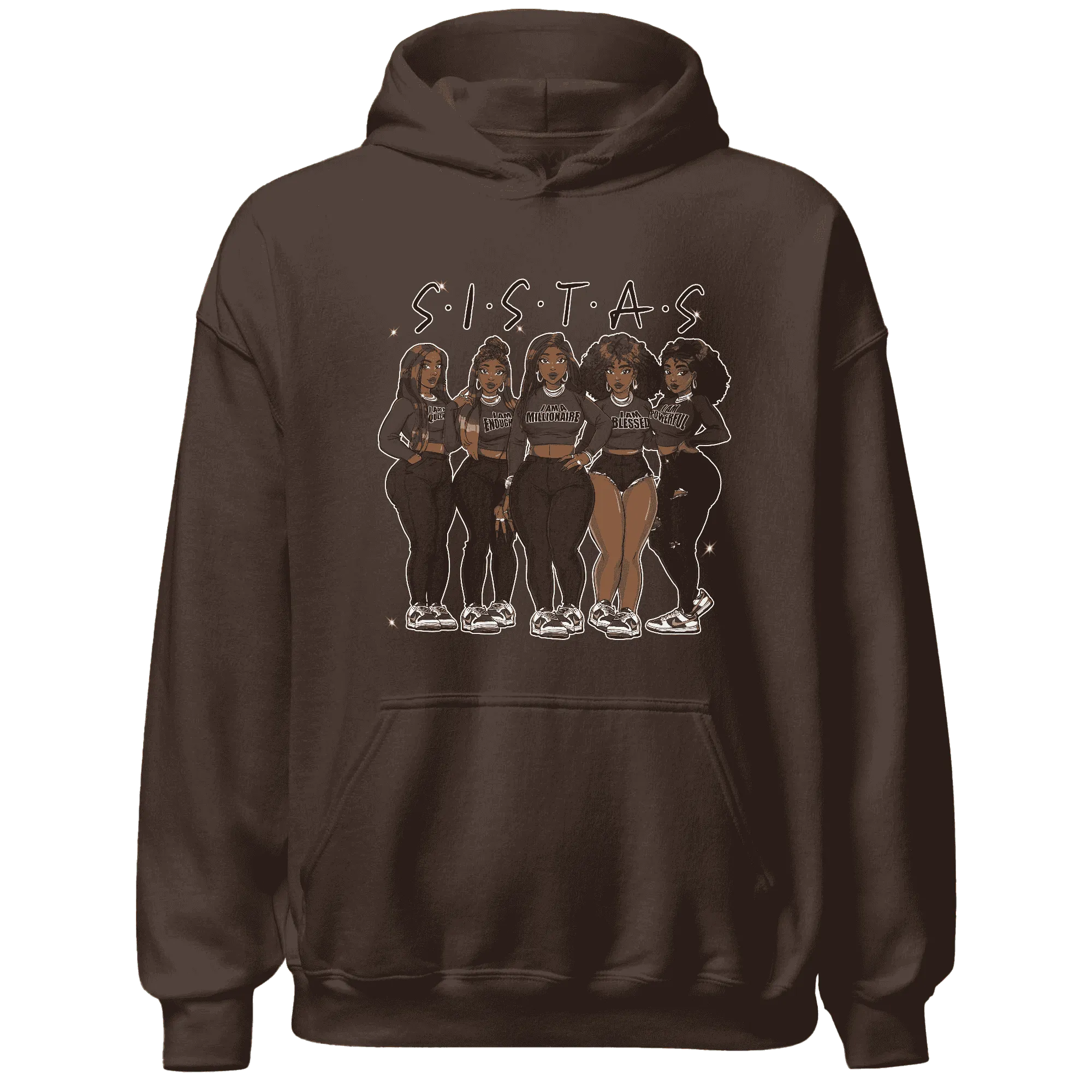 Dunk-Low-Baroque-Brown-Hoodie-Match-Sistas-Melanin-Girl