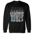 Blue-Grey-13s-Sweatshirt-Match-Sistas-Melanin-Girl