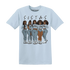 Blue-Grey-13s-T-Shirt-Match-Sistas-Melanin-Girl