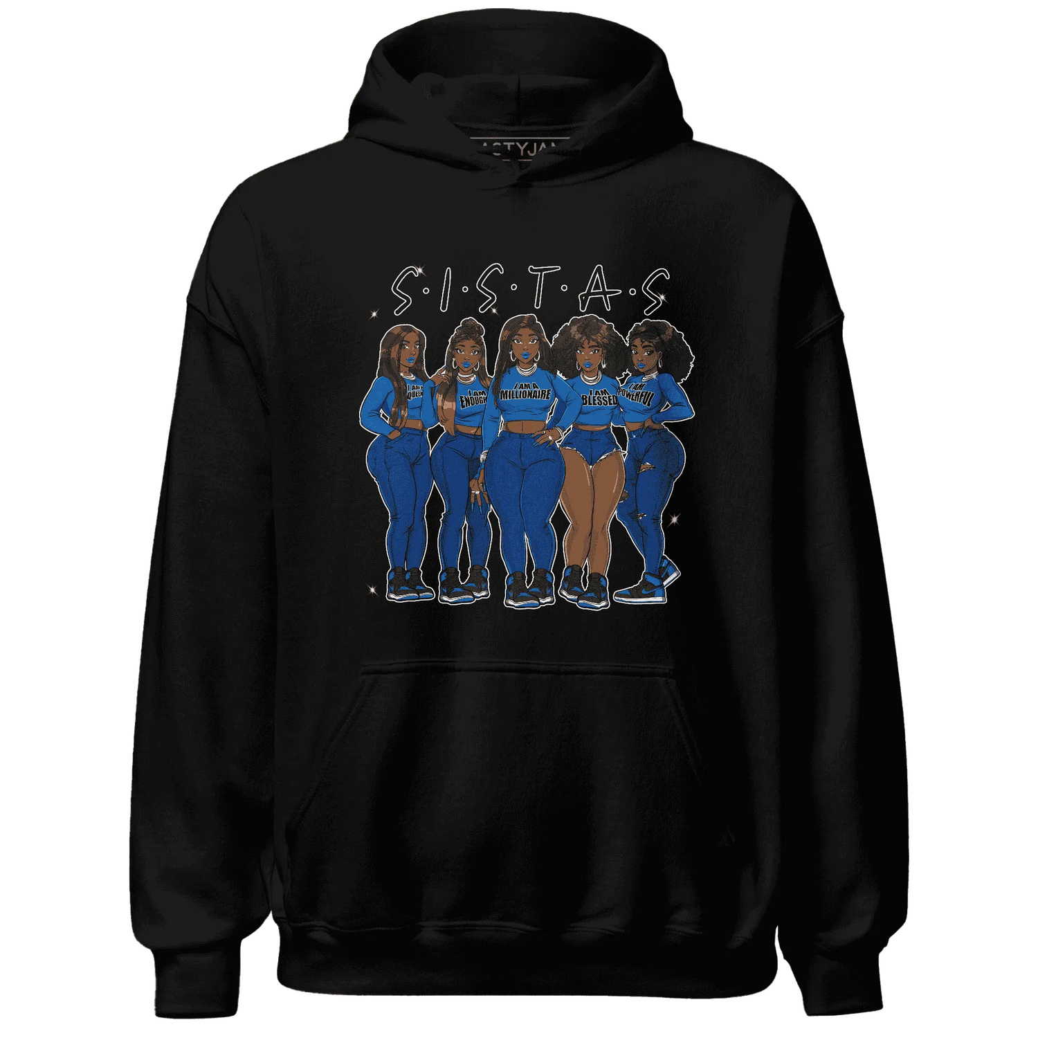 Royal-Reimagined-1s-Hoodie-Match-Sistas-Melanin-Girl