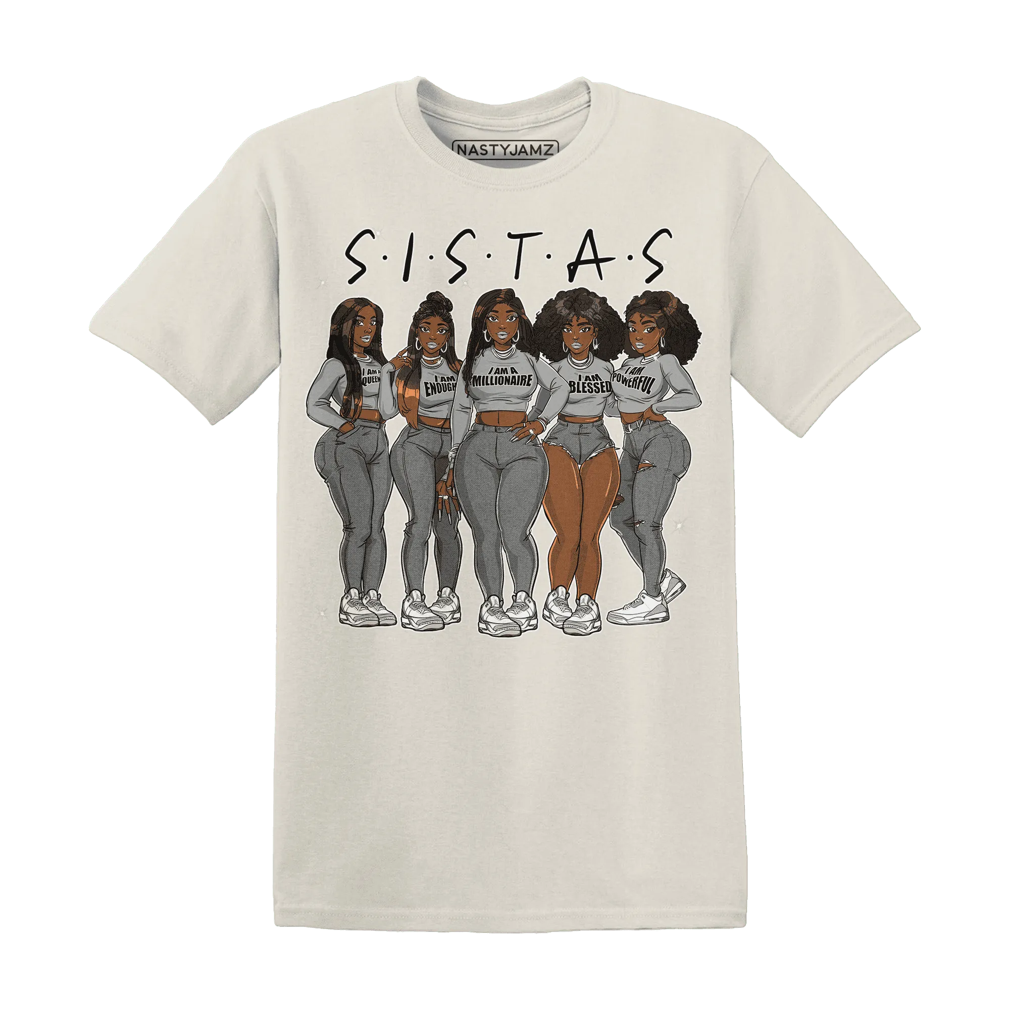 Craft-Ivory-3s-T-Shirt-Match-Sistas-Melanin-Girl