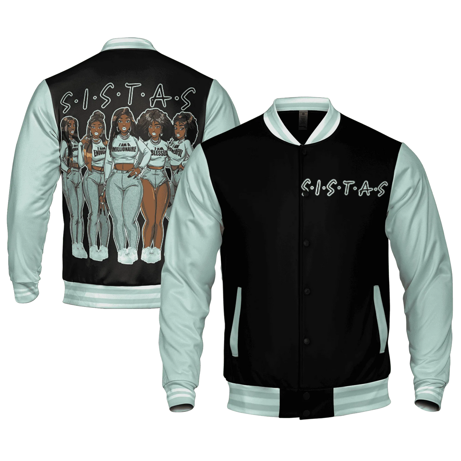 AF-1-Low-Jade-Ice-White-Varsity-Match-Sistas-Melanin-Girl-