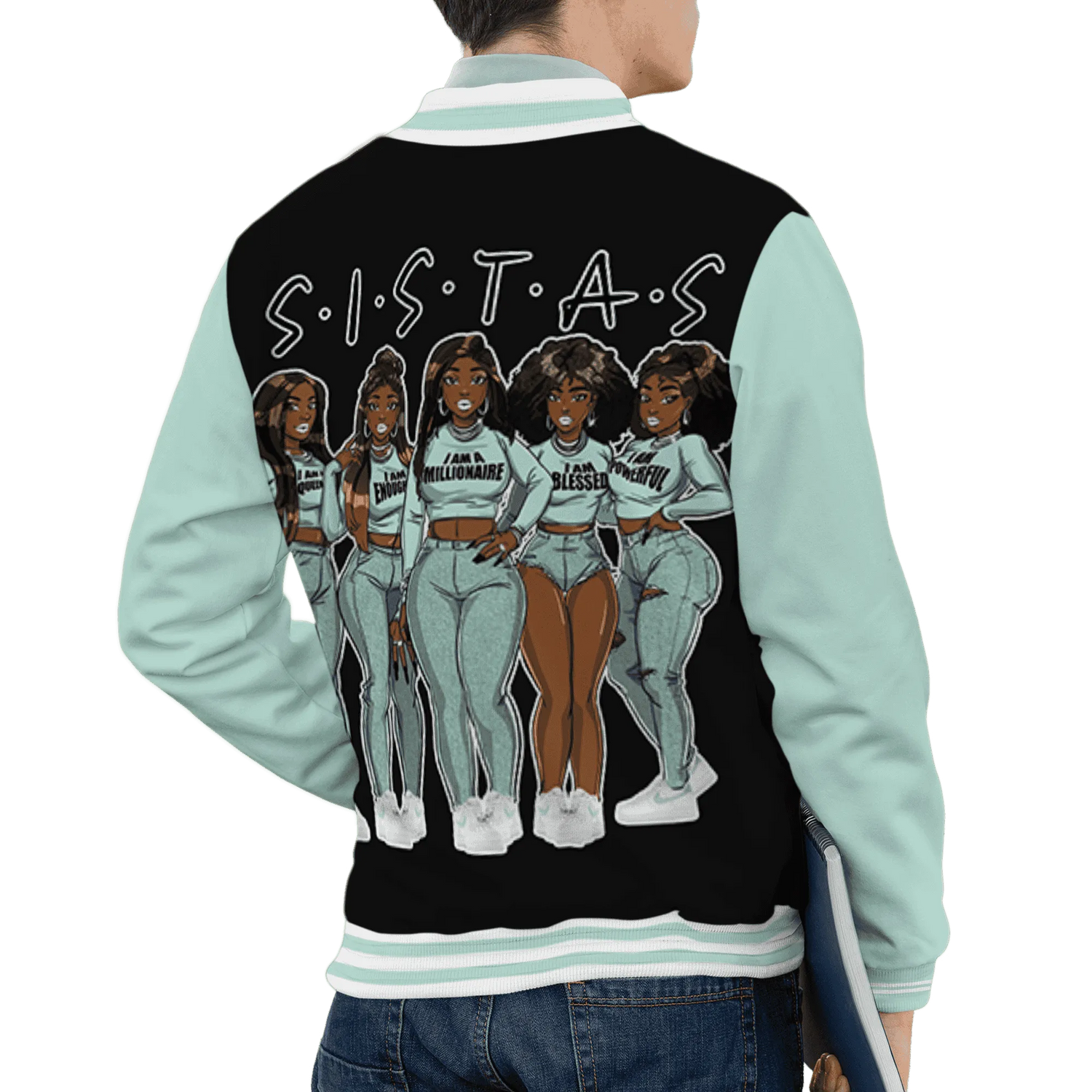 AF-1-Low-Jade-Ice-White-Varsity-Match-Sistas-Melanin-Girl-