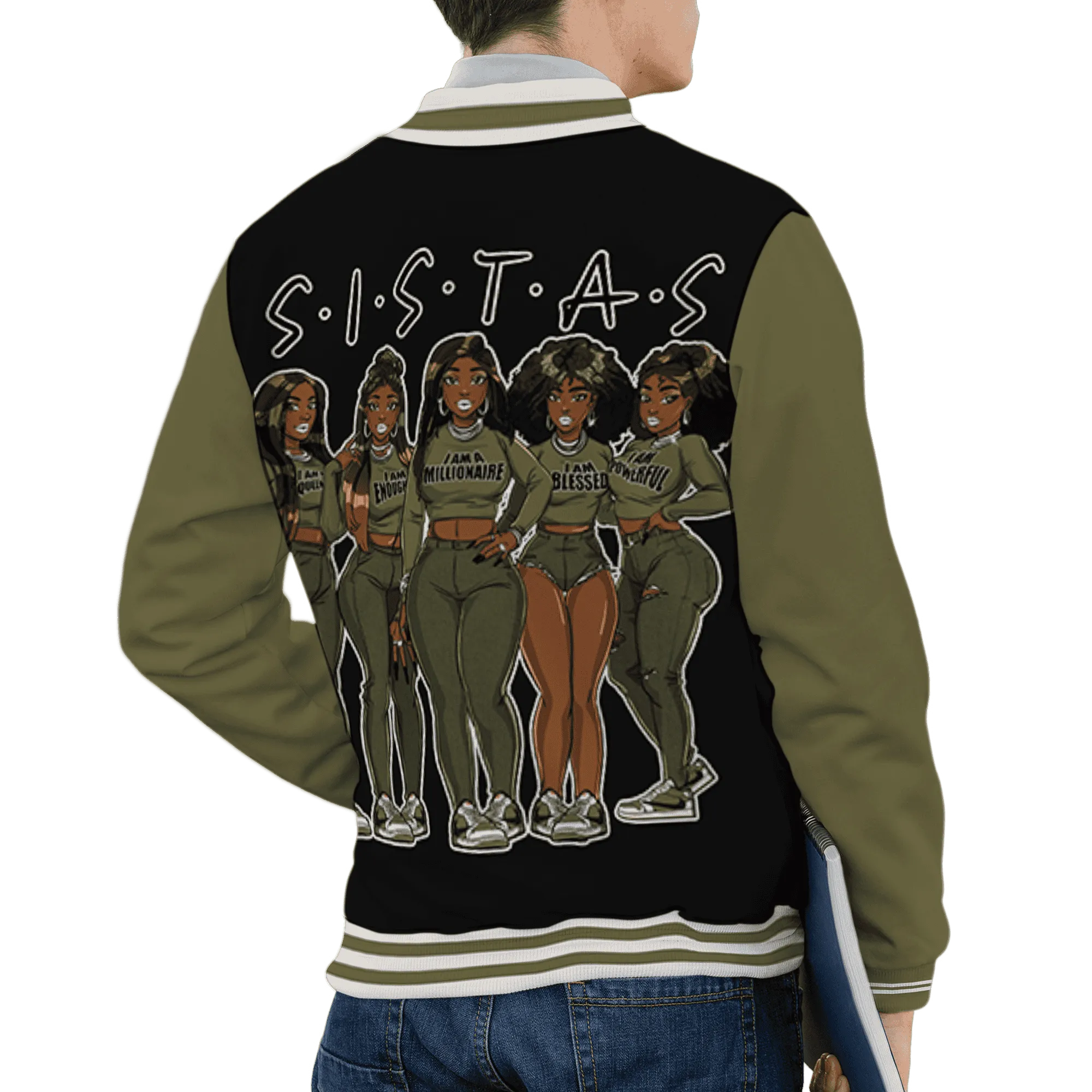 Medium-Olive-1s-Varsity-Match-Sistas-Melanin-Girl-