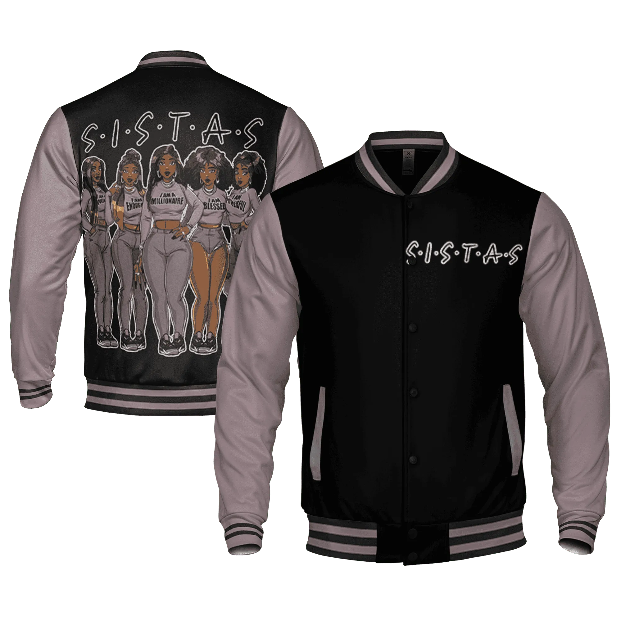 Black-Violet-Ore-3s-Varsity-Match-Sistas-Melanin-Girl-