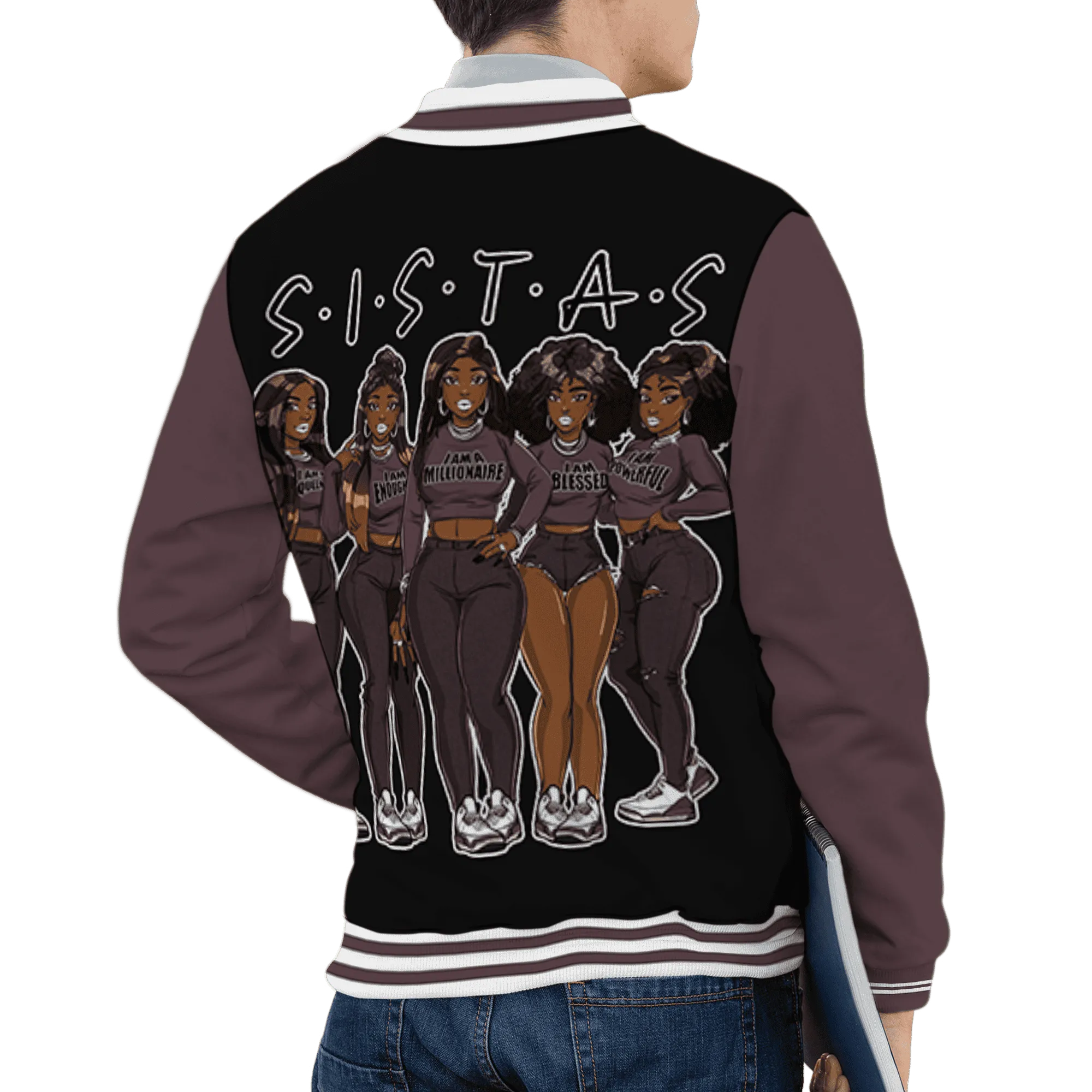 Burgundy-Crush-3s-Varsity-Match-Sistas-Melanin-Girl-