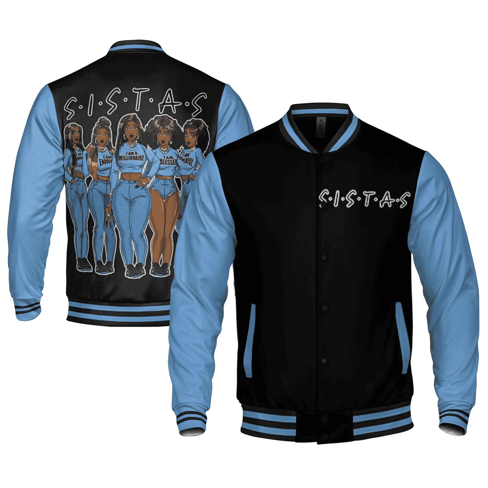 AM-Plus-Black-Univercitii-Blue-Varsity-Match-Sistas-Melanin-Girl-