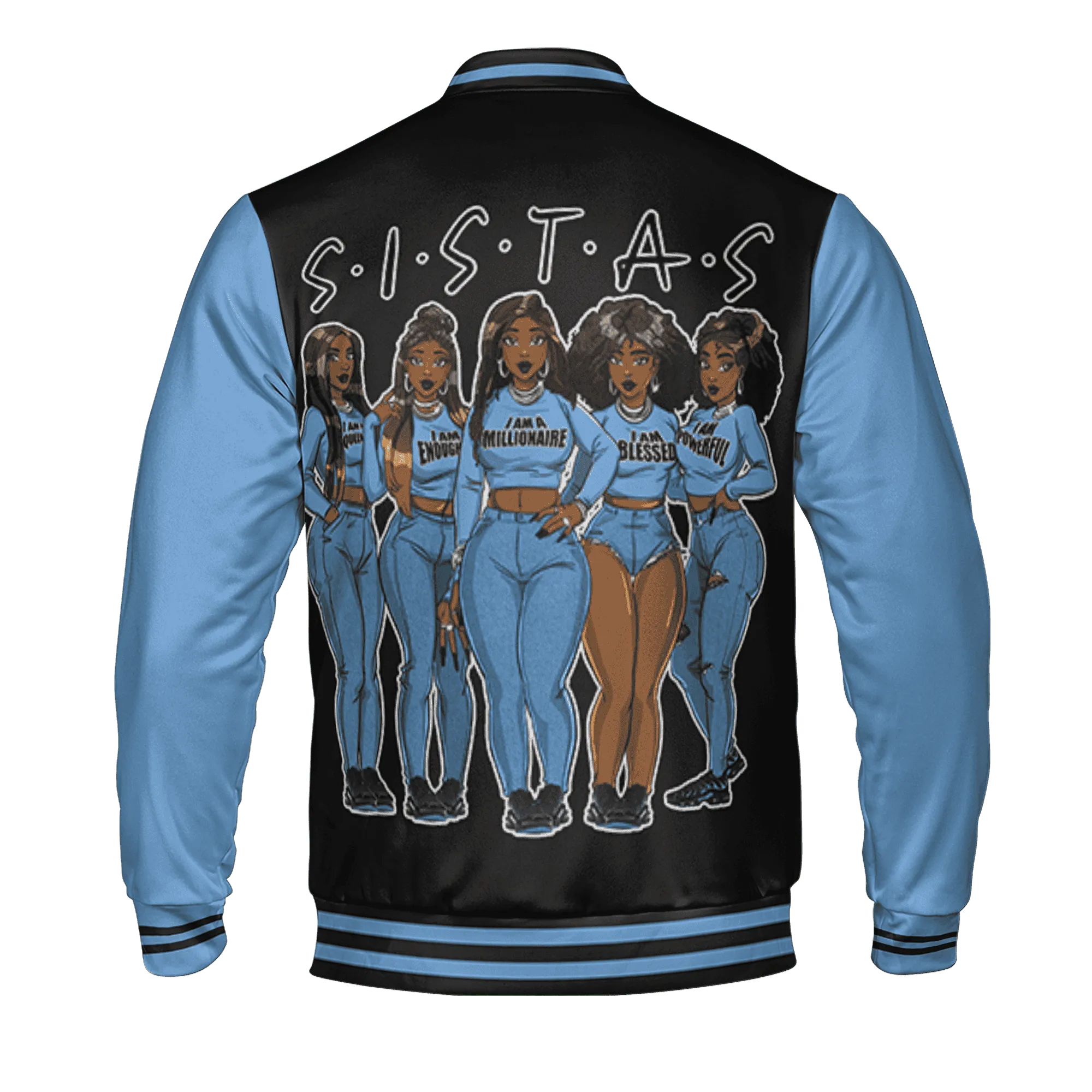 AM-Plus-Black-Univercitii-Blue-Varsity-Match-Sistas-Melanin-Girl-