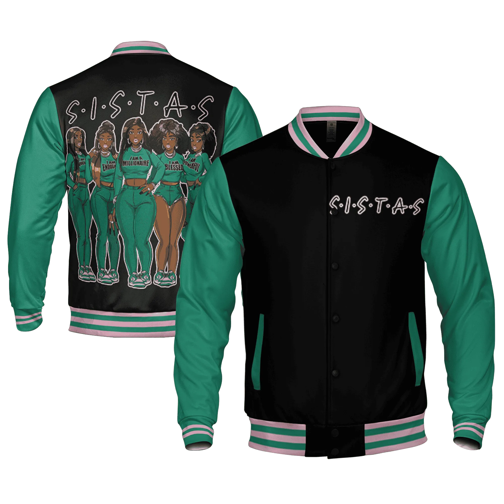 Dunk-Pink-Malachite-Medium-Soft-Low-Sail-Varsity-Match-Sistas-Melanin-Girl-