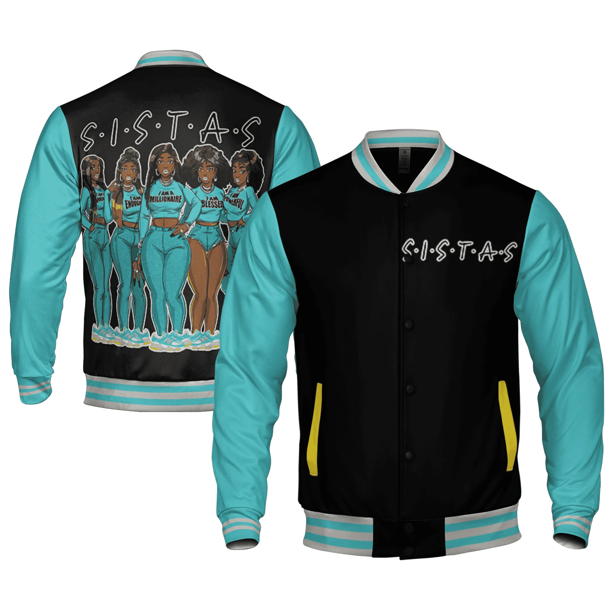NBL-Cyan-Burst-9060-Varsity-Match-Sistas-Melanin-Girl-