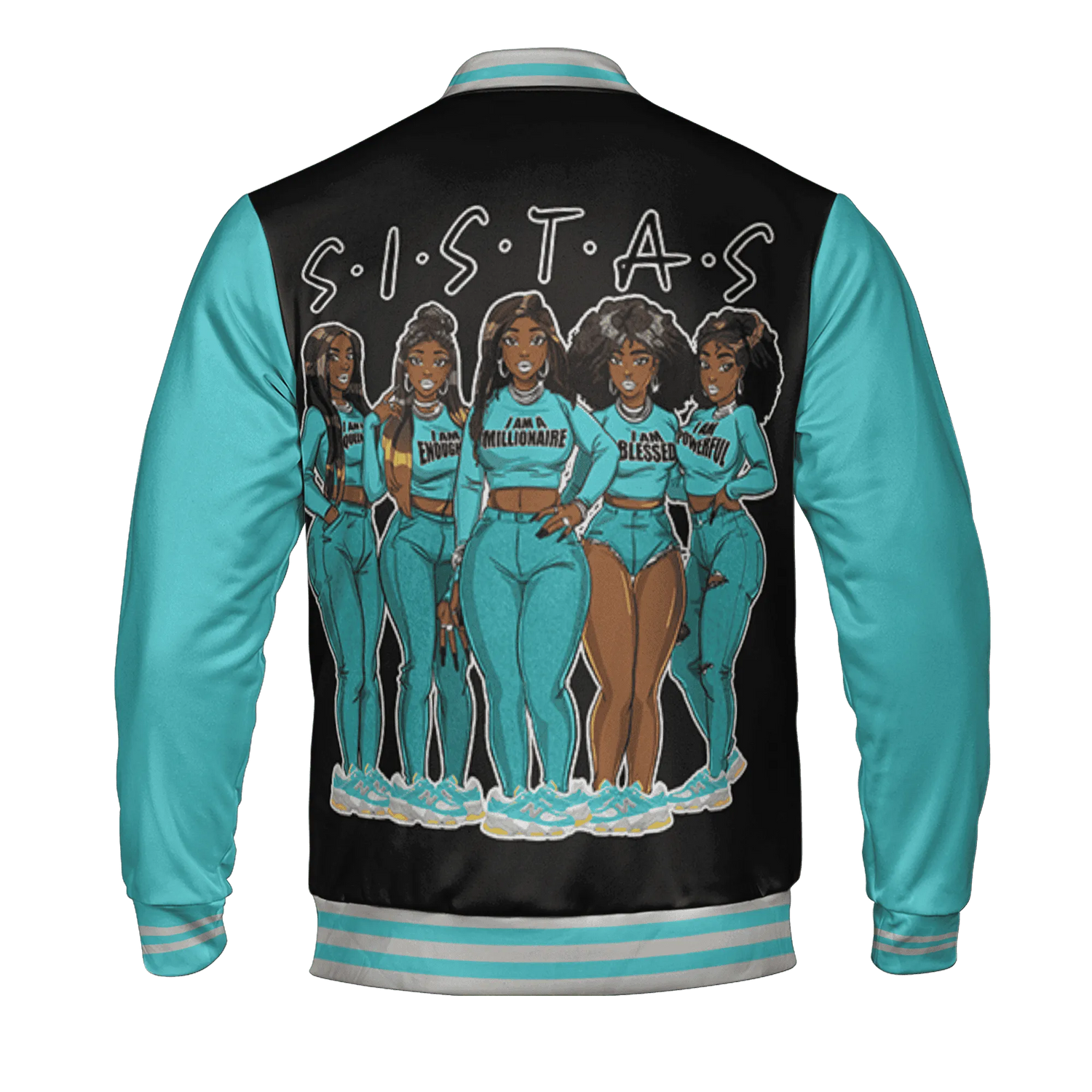 NBL-Cyan-Burst-9060-Varsity-Match-Sistas-Melanin-Girl-