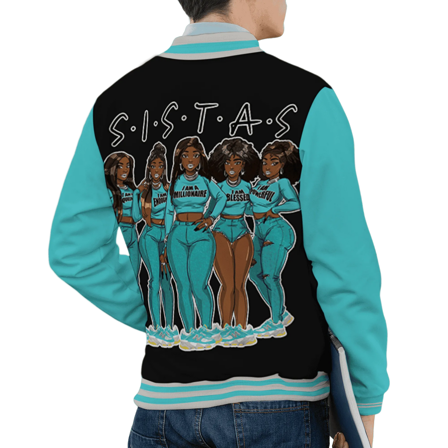 NBL-Cyan-Burst-9060-Varsity-Match-Sistas-Melanin-Girl-