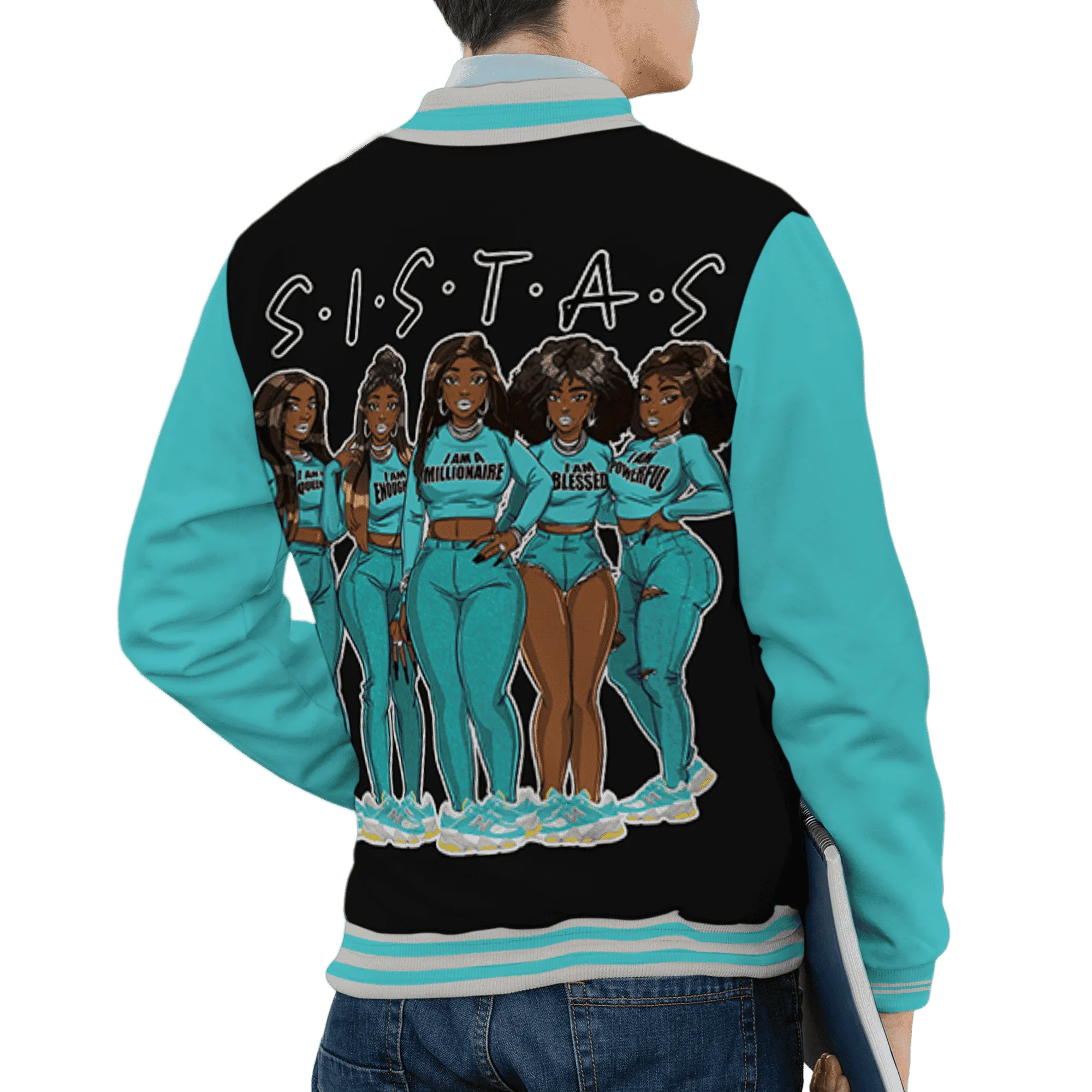 NBL-Cyan-Burst-9060-Varsity-Match-Sistas-Melanin-Girl-