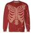 Dune-Red-13s-Sweatshirt-Match-Skeleton-Y2k-3D