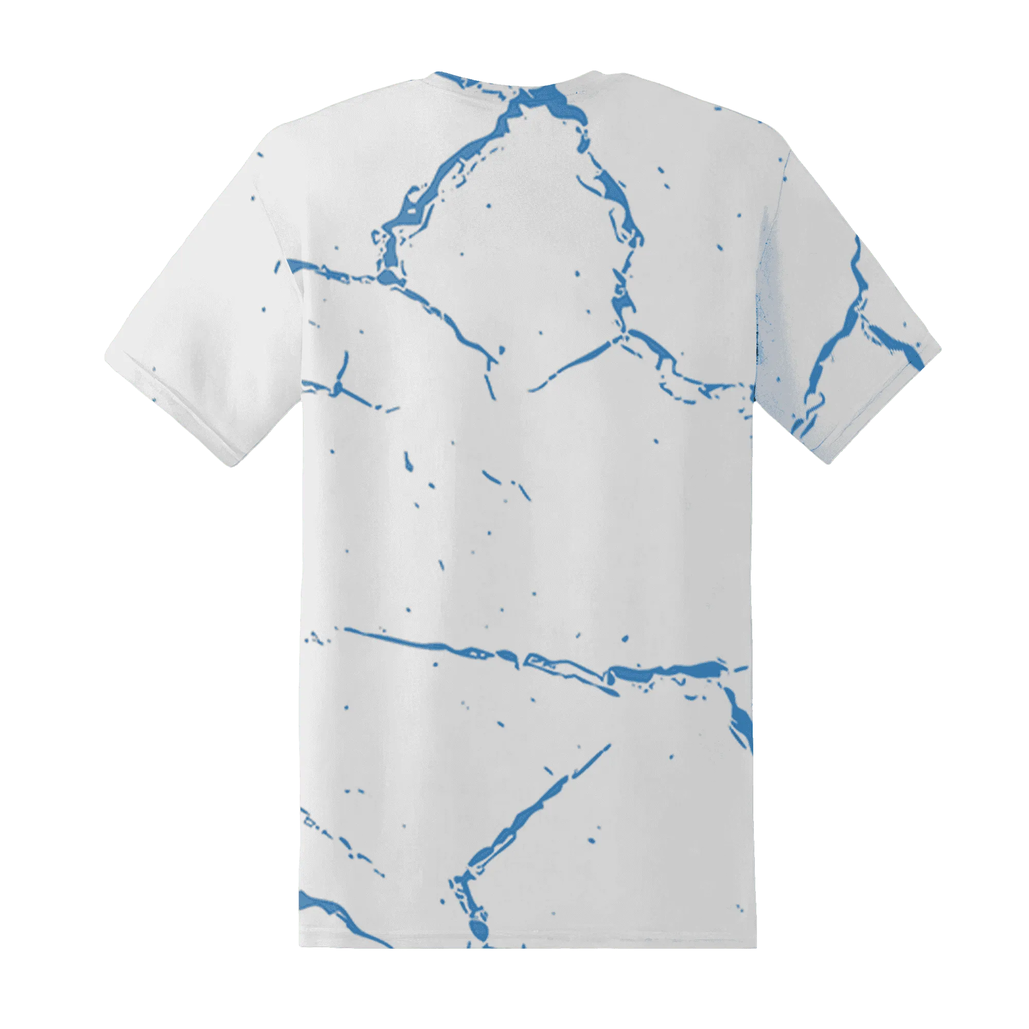 Carolina-Blue-Univercitii-17s-T-Shirt-Match-Skeleton-Y2k-3D