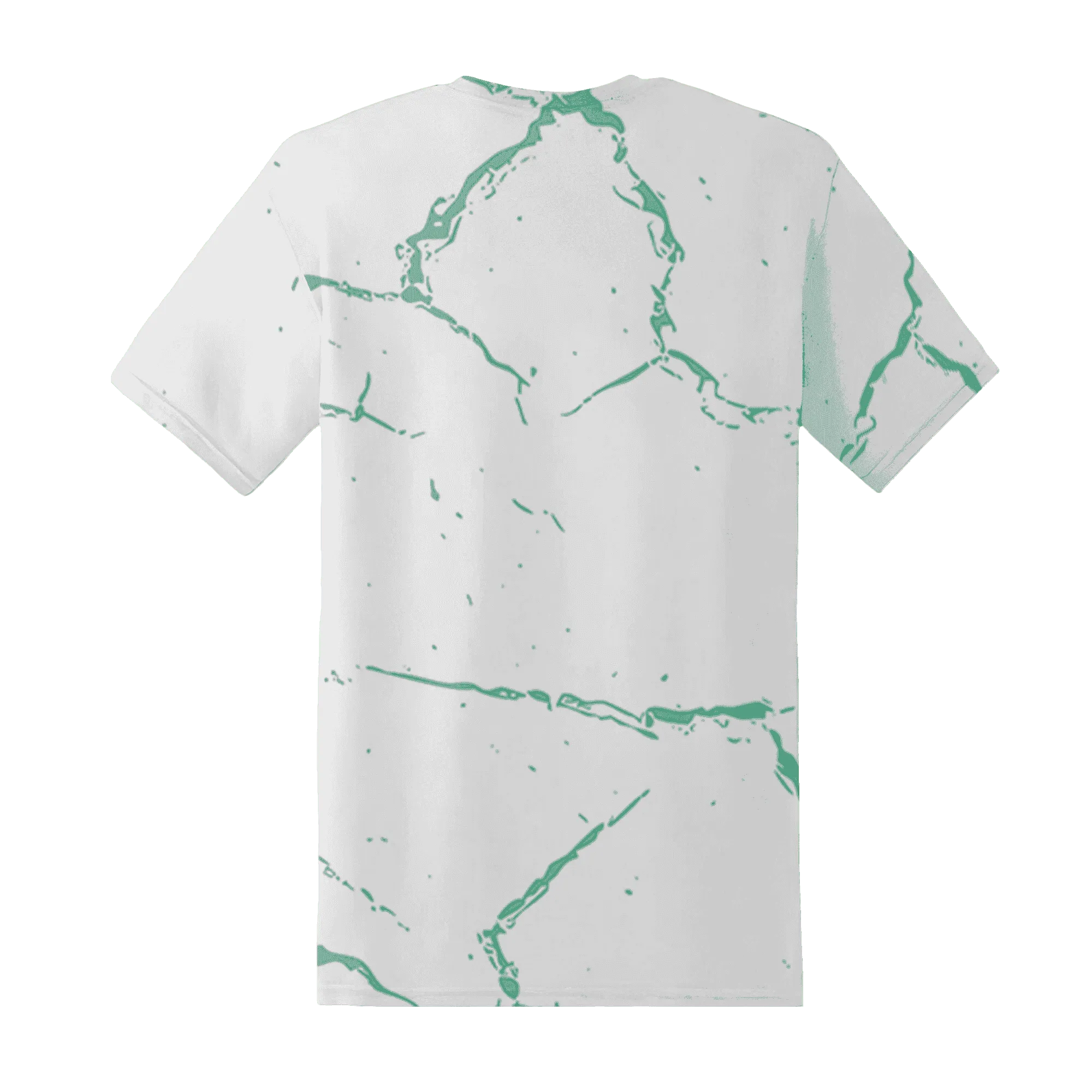 High-OG-Green-Glow-1s-T-Shirt-Match-Skeleton-Y2k-3D