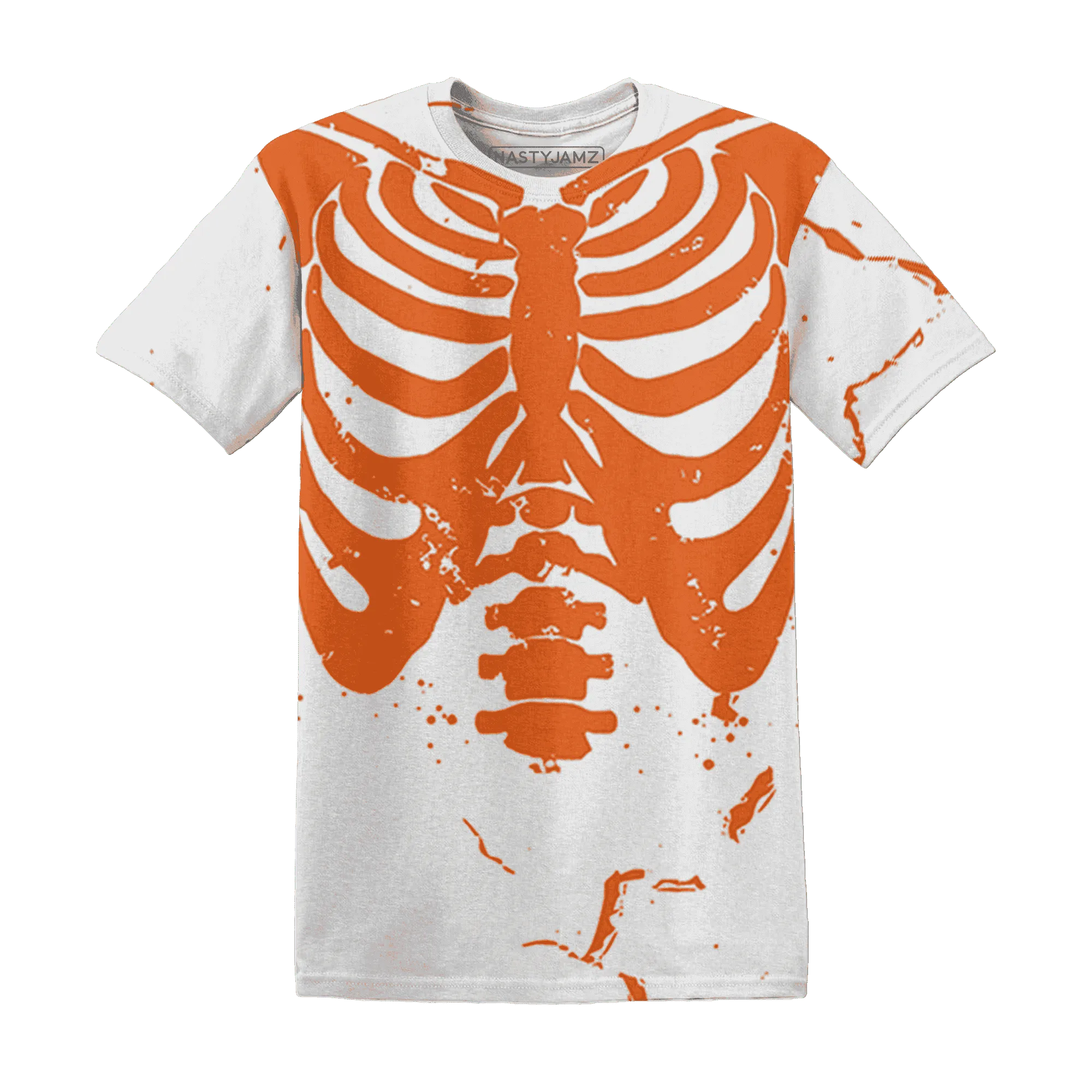 MAM-Hurricanes-5s-T-Shirt-Match-Skeleton-Y2k-3D