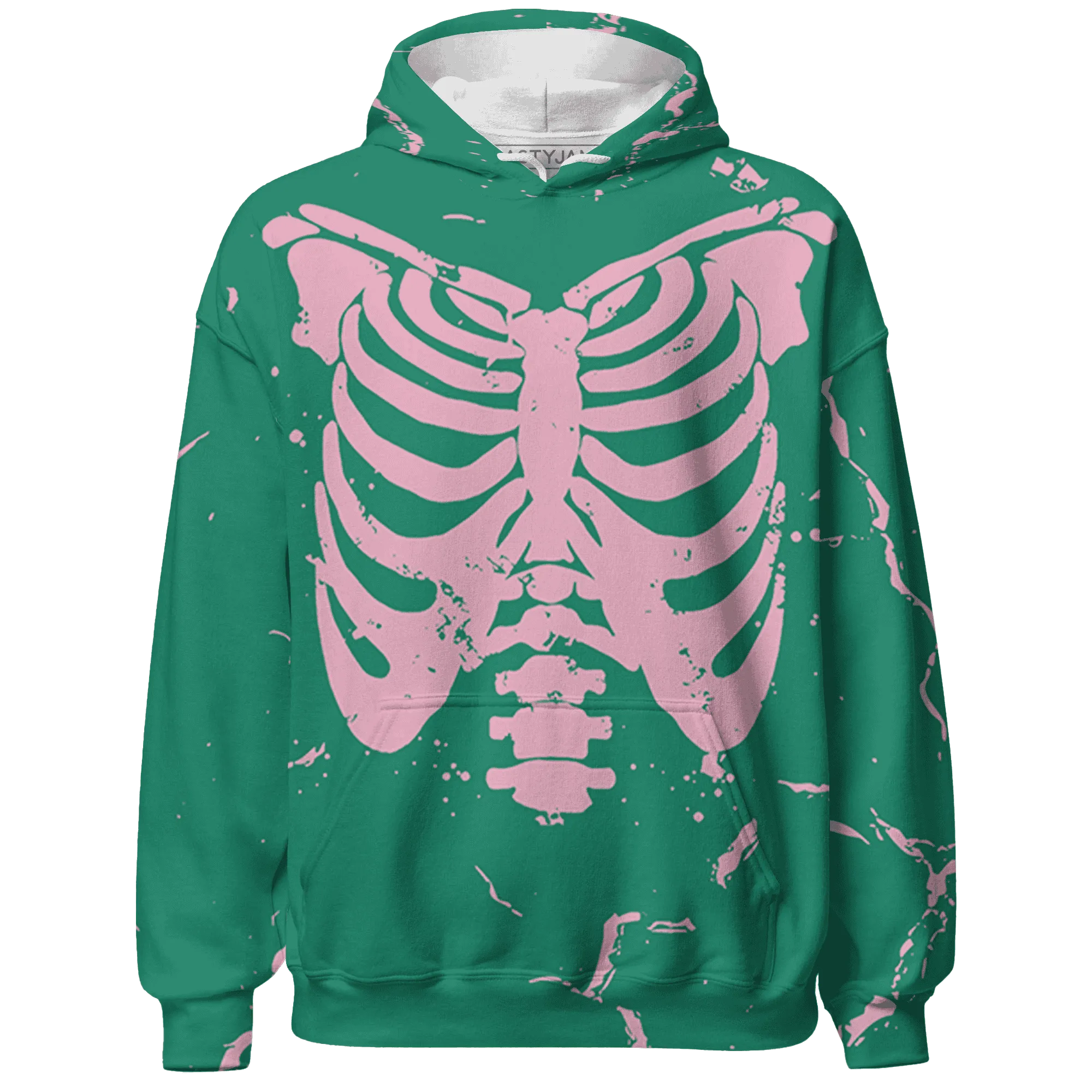 Dunk-Pink-Malachite-Medium-Soft-Low-Sail-Hoodie-Match-Skeleton-Y2k-3D
