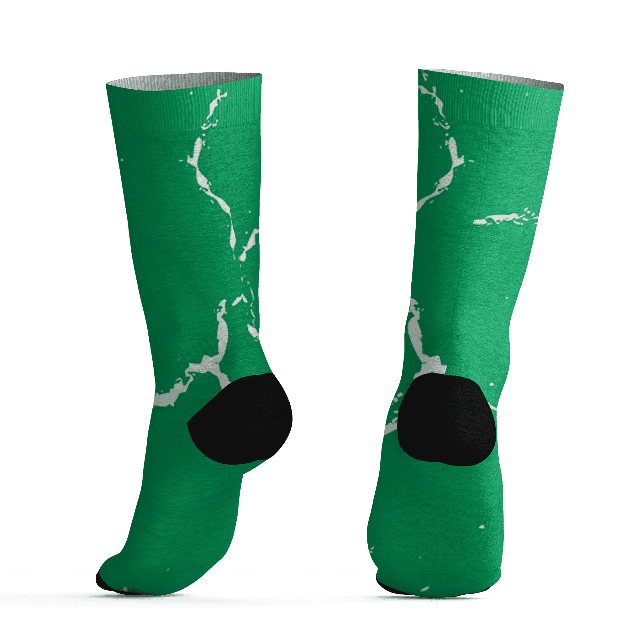 Lucky-Green-5s-Socks-Match-Skeleton-Y2k-3D