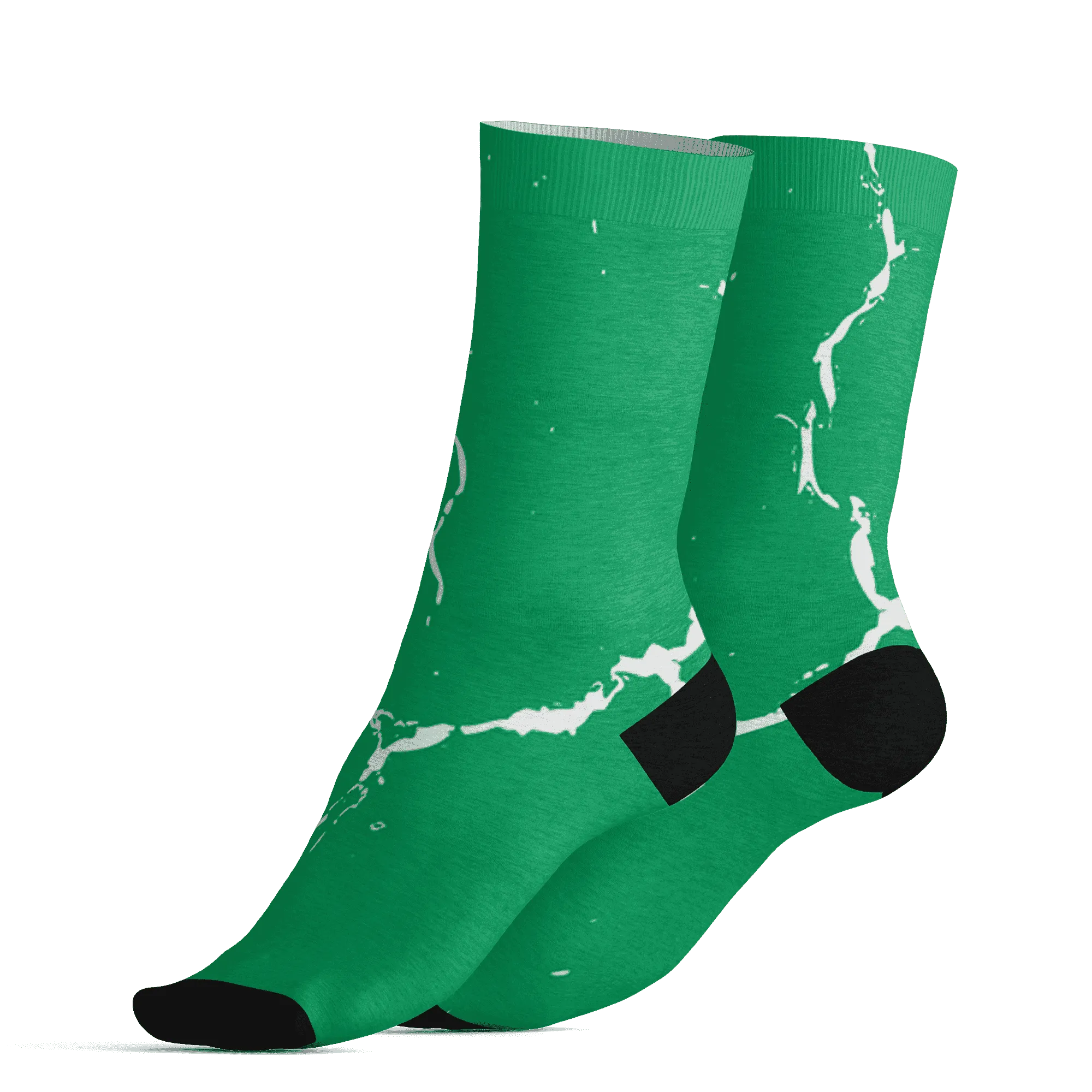 Lucky-Green-5s-Socks-Match-Skeleton-Y2k-3D