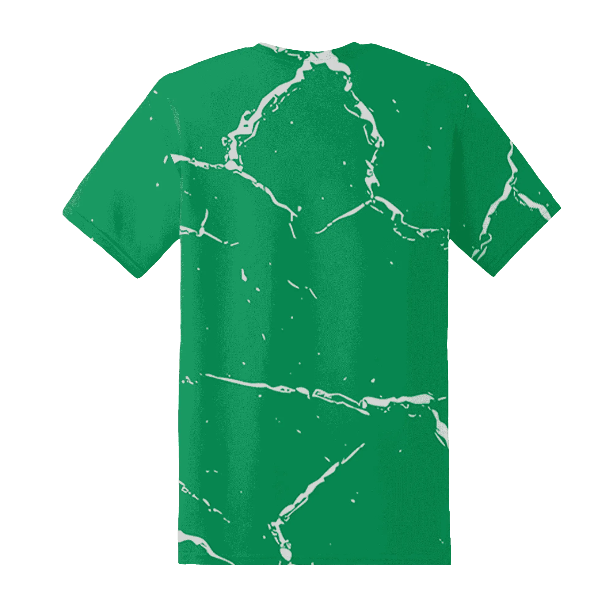 Lucky-Green-5s-T-Shirt-Match-Skeleton-Y2k-3D