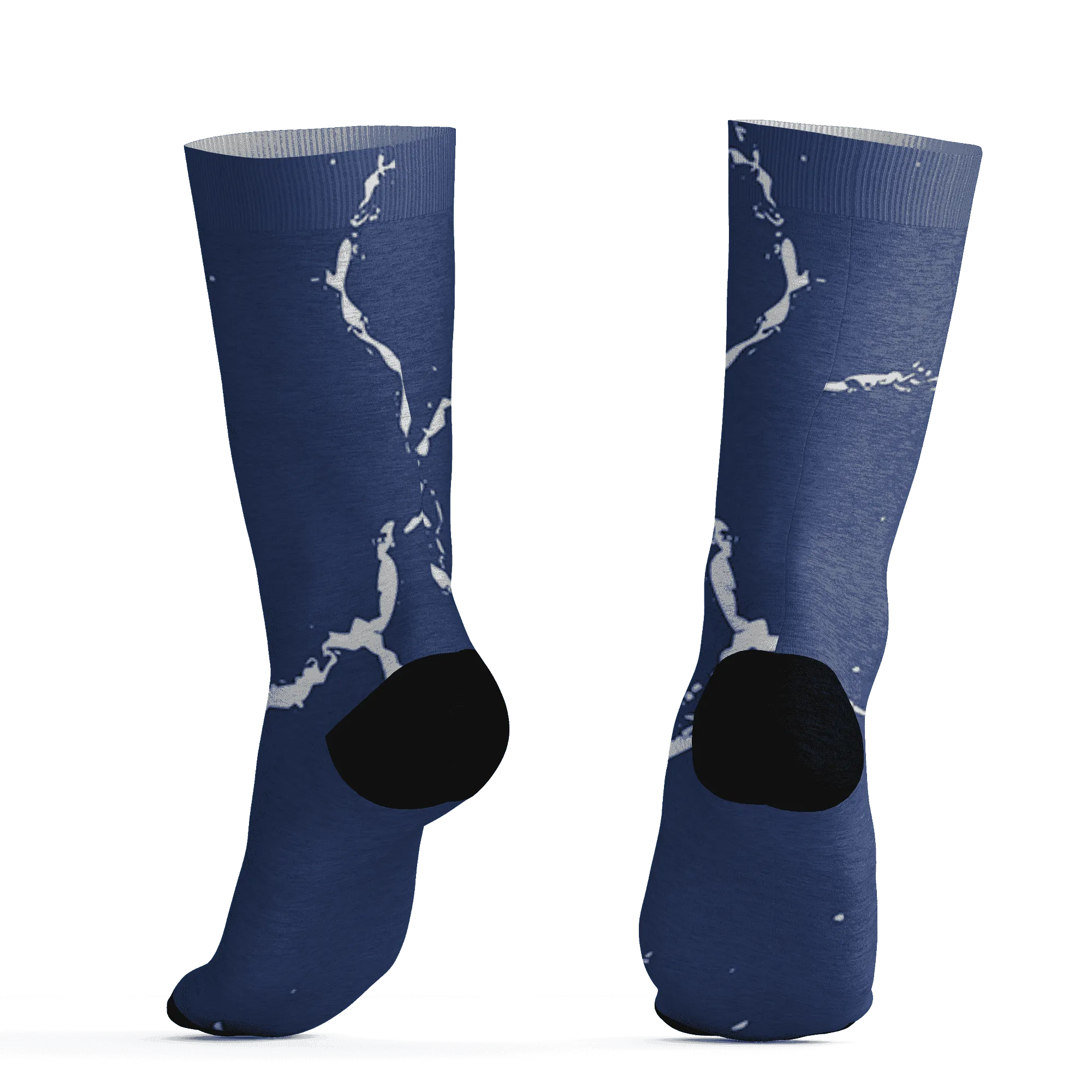 Midnight-Navy-5s-Socks-Match-Skeleton-Y2k-3D