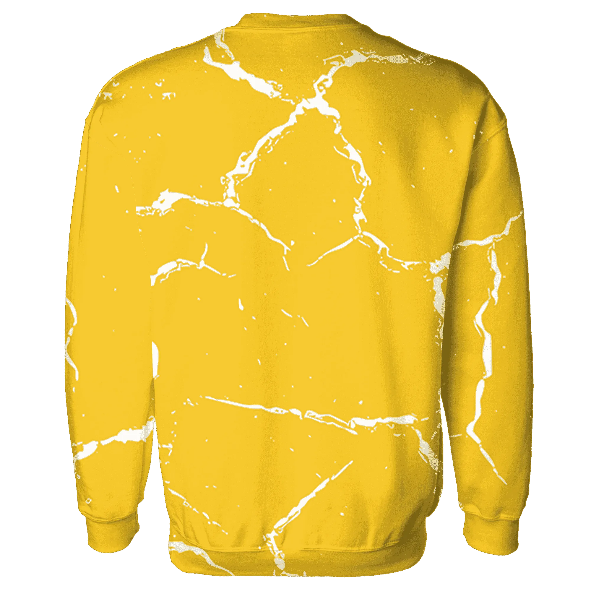 Yellow-Ochre-6s-Sweatshirt-Match-Skeleton-Y2k-3D