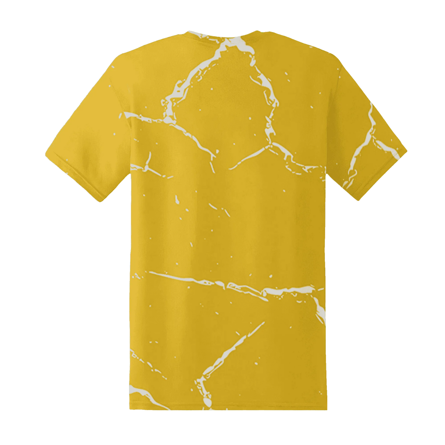 Yellow-Ochre-6s-T-Shirt-Match-Skeleton-Y2k-3D