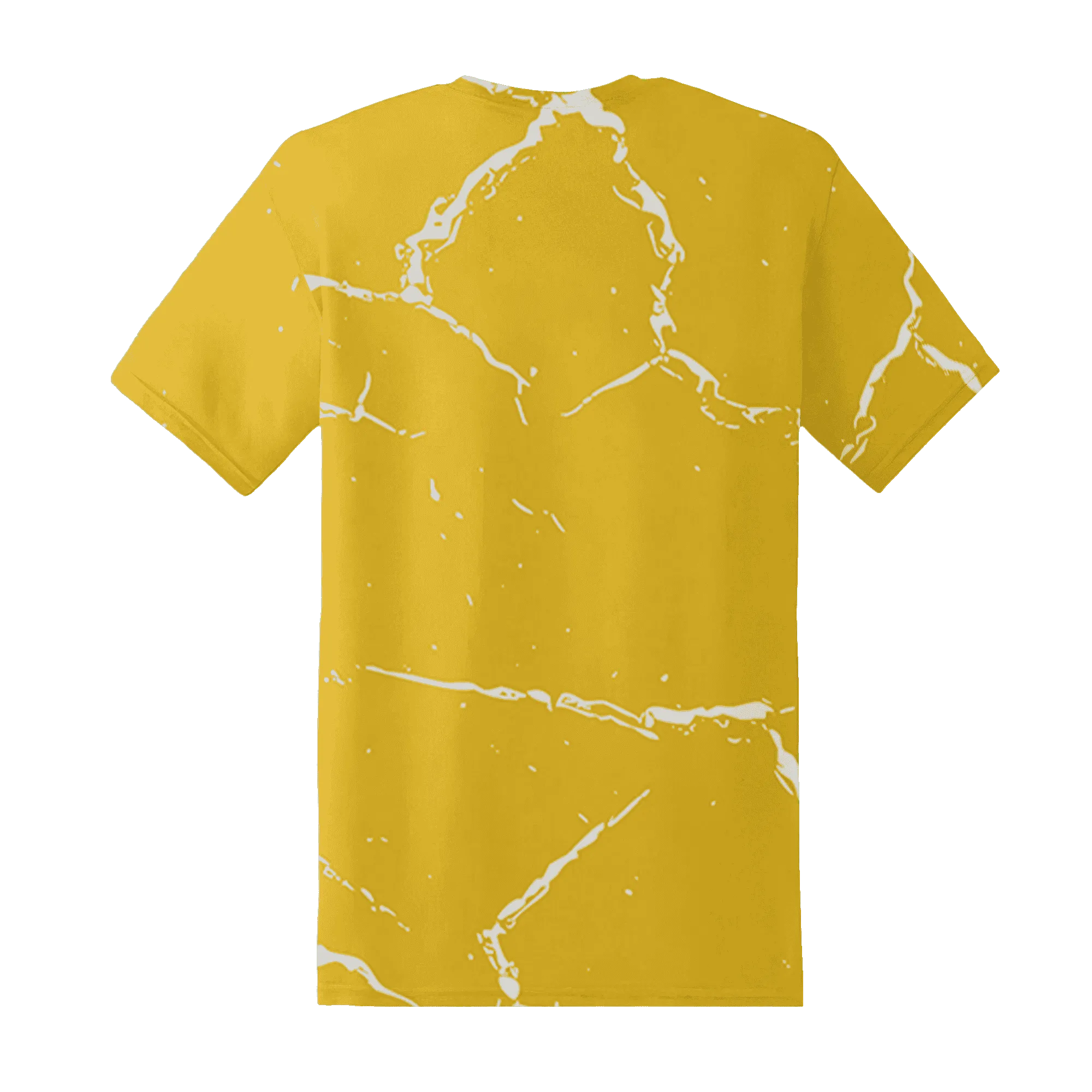Yellow-Ochre-6s-T-Shirt-Match-Skeleton-Y2k-3D