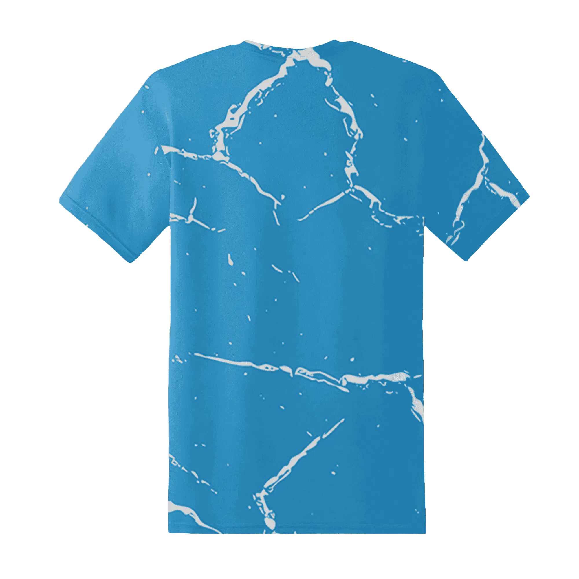 Powder-Blue-9s-T-Shirt-Match-Skeleton-Y2k-3D