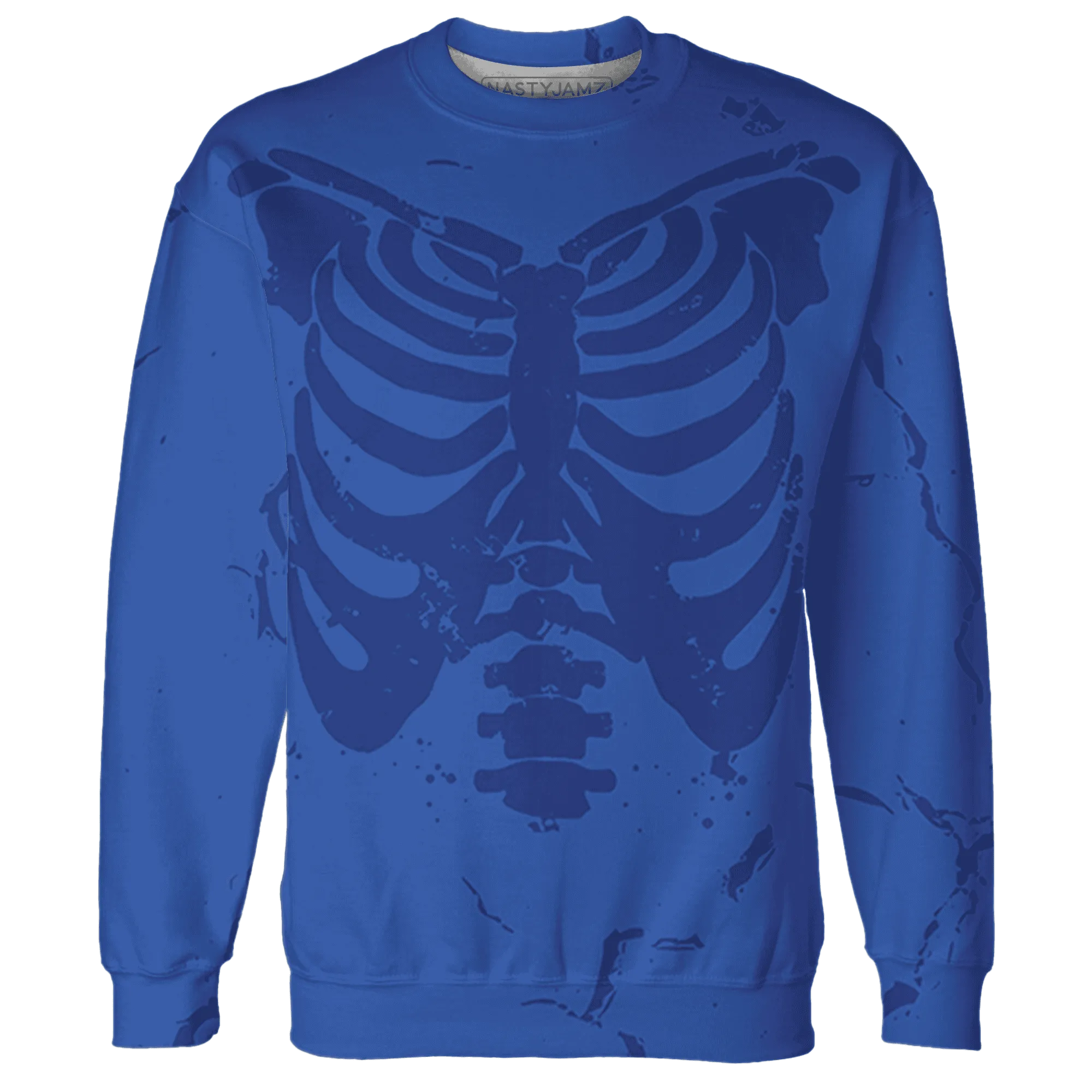 VaporMax-Game-Royal-Blue-Sweatshirt-Match-Skeleton-Y2k-3D