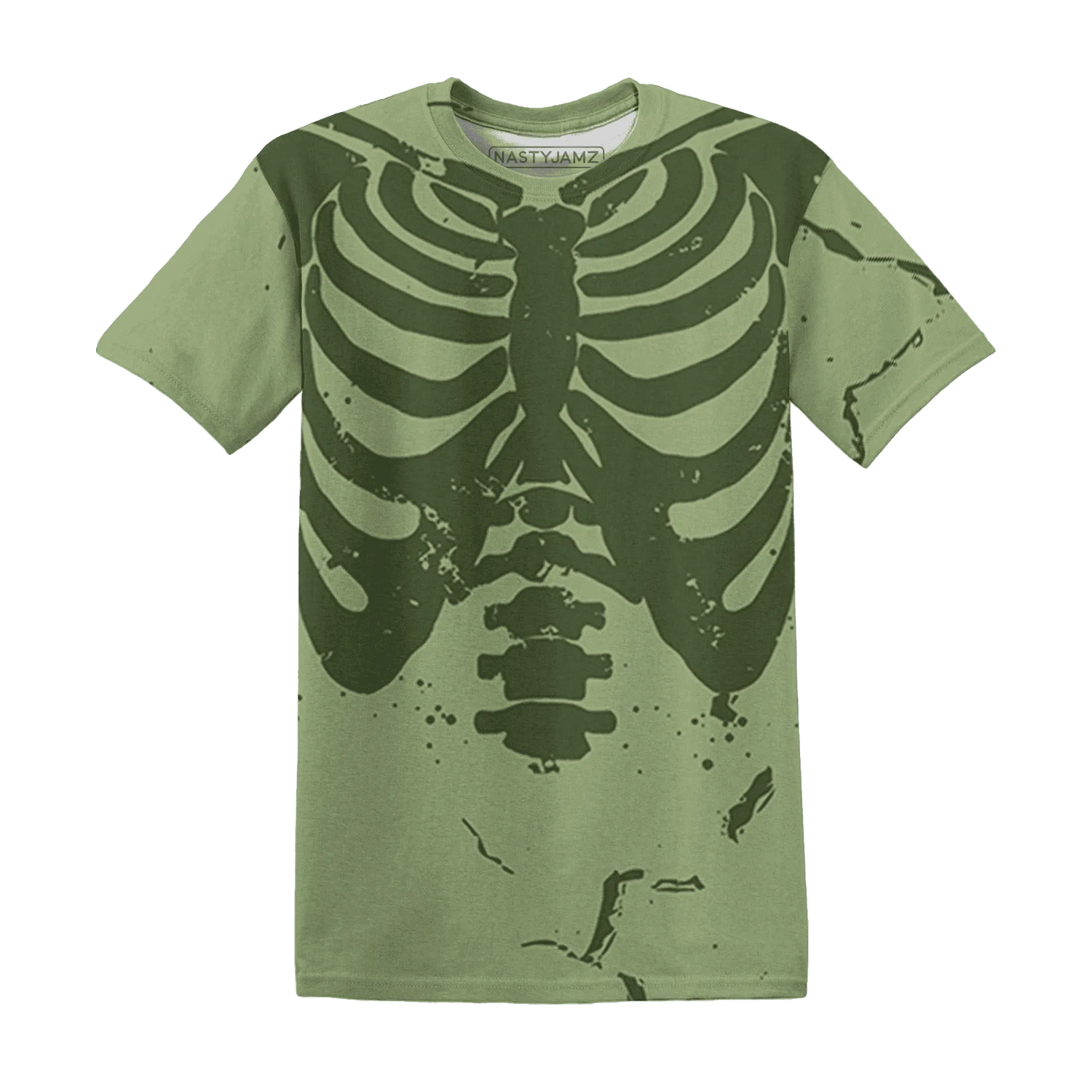 VaporMax-Plus-Alligator-T-Shirt-Match-Skeleton-Y2k-3D