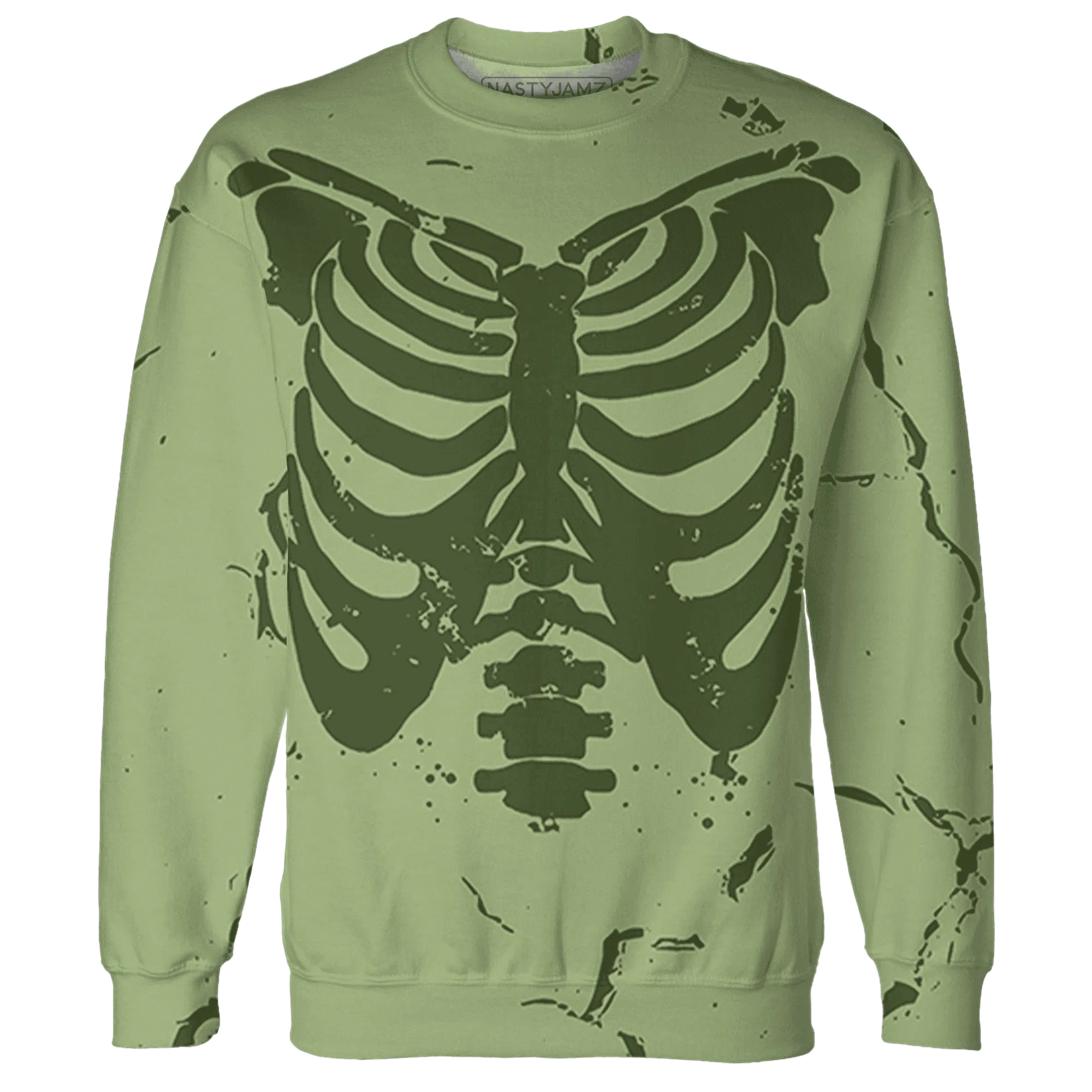 VaporMax-Plus-Alligator-Sweatshirt-Match-Skeleton-Y2k-3D