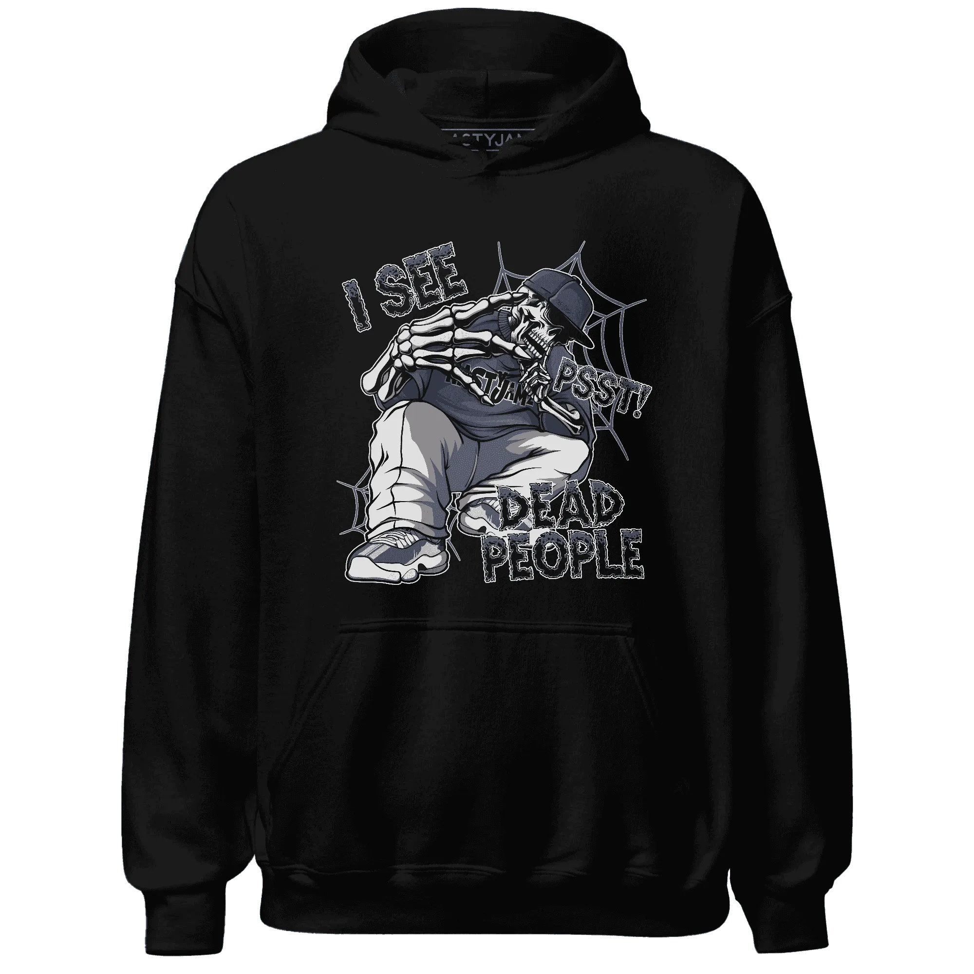 Low-Diffused-Blue-11s-Hoodie-Match-Skull-Whisper