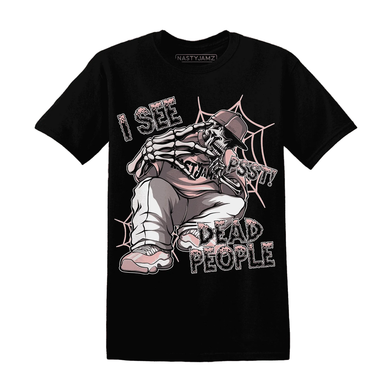 Low-Legend-Pink-11s-T-Shirt-Match-Skull-Whisper