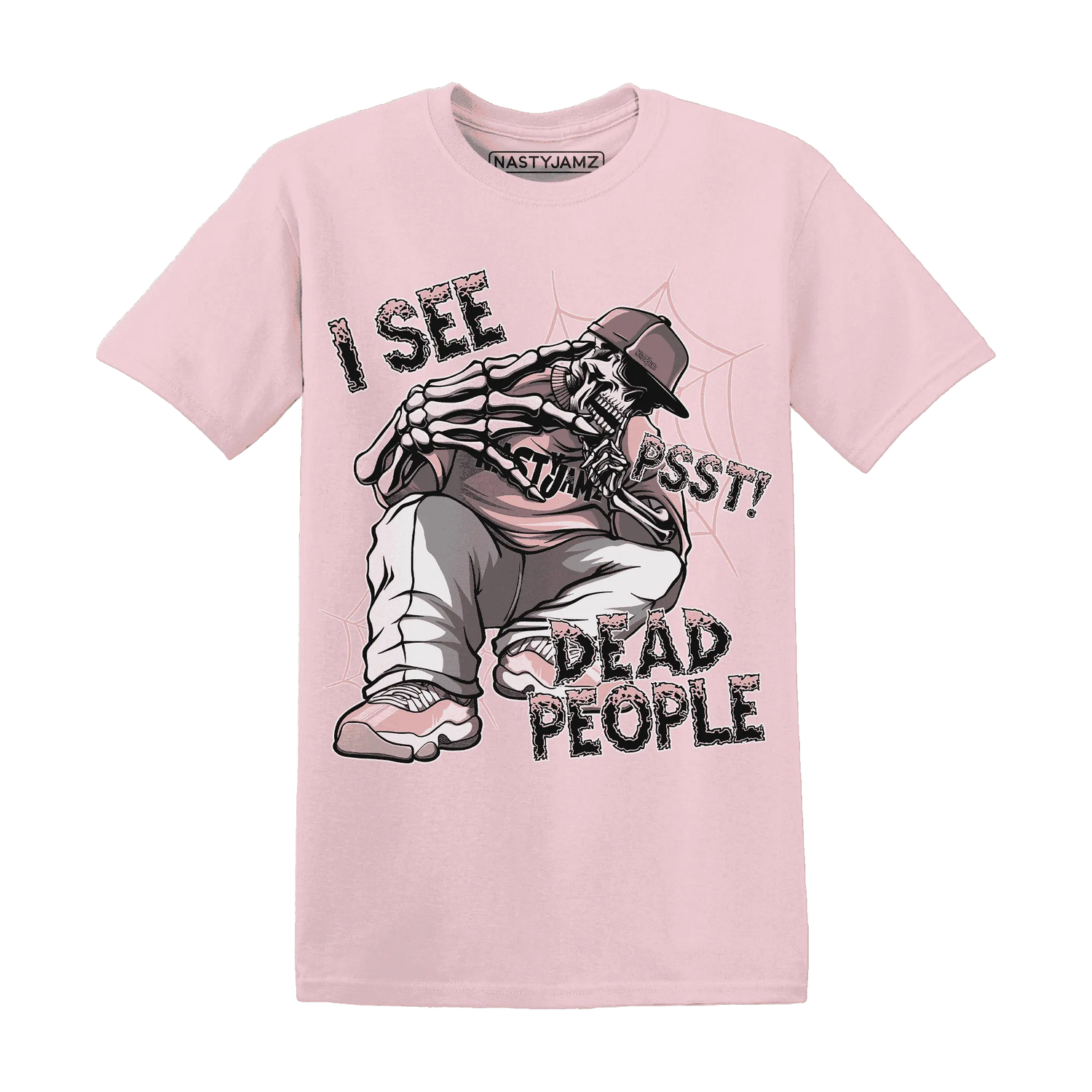 Low-Legend-Pink-11s-T-Shirt-Match-Skull-Whisper