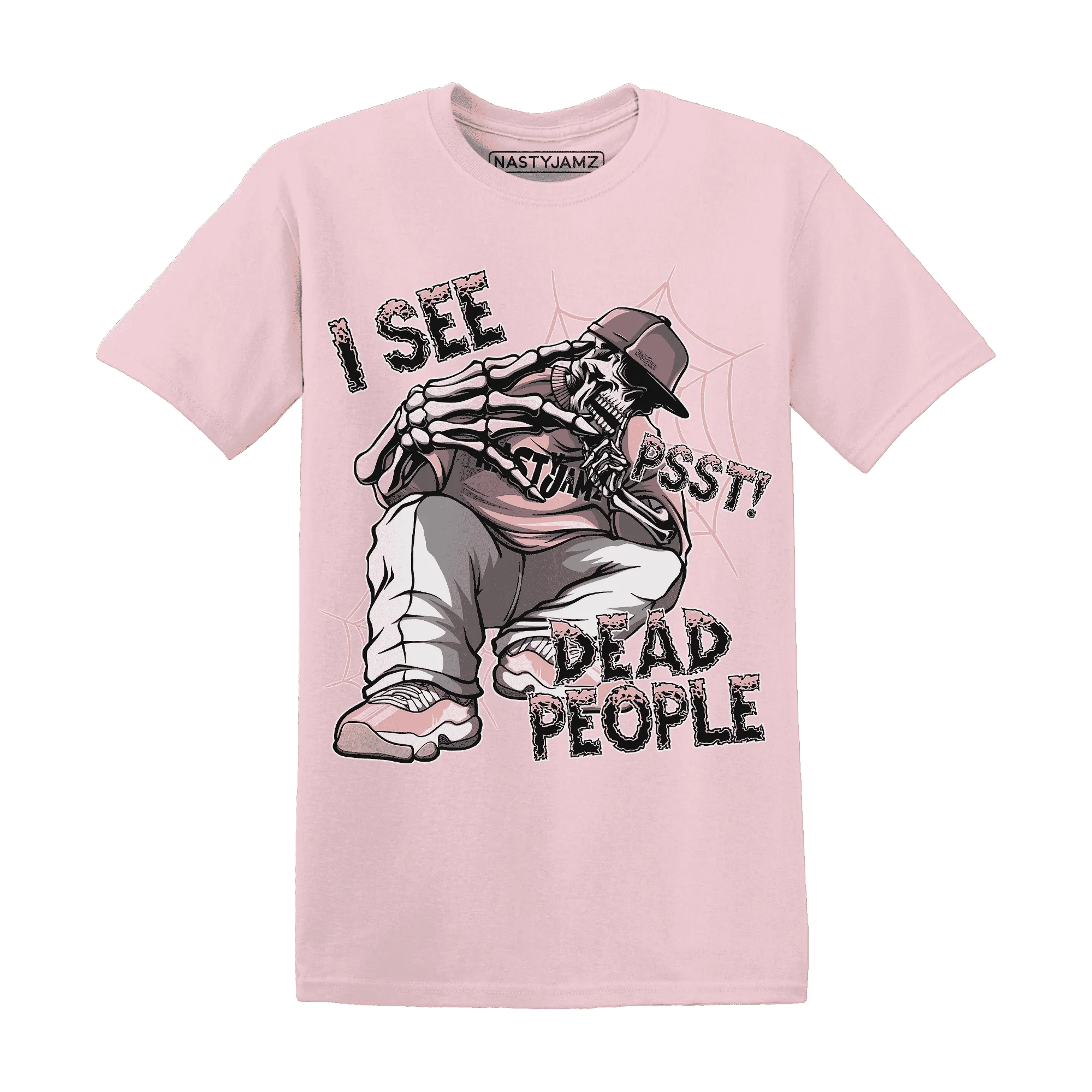 Low-Legend-Pink-11s-T-Shirt-Match-Skull-Whisper