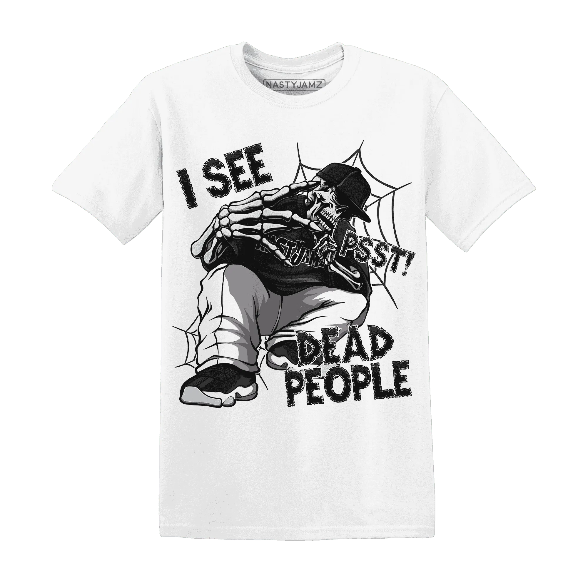 Low-Space-Jamz-11s-T-Shirt-Match-Skull-Whisper