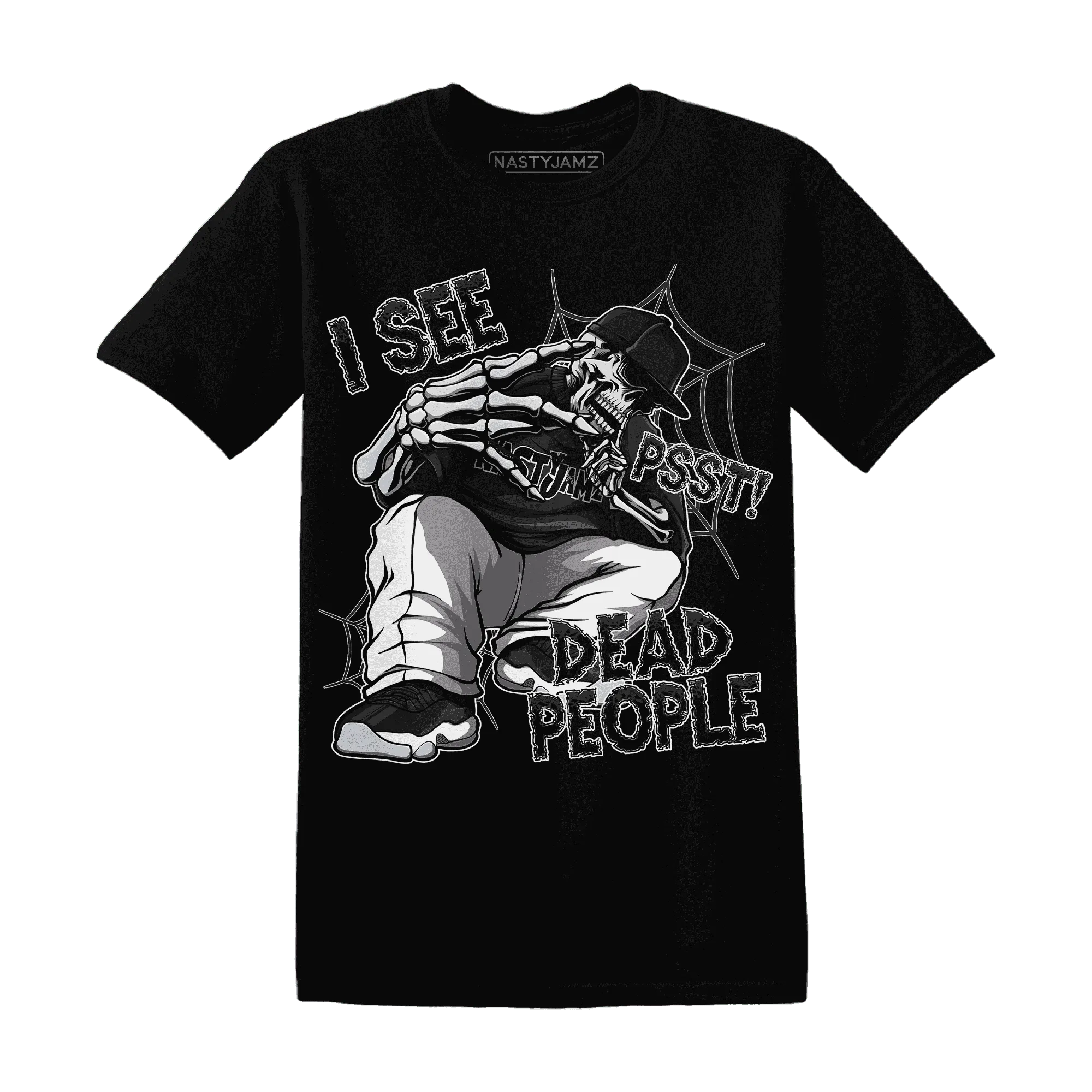 Low-Space-Jamz-11s-T-Shirt-Match-Skull-Whisper