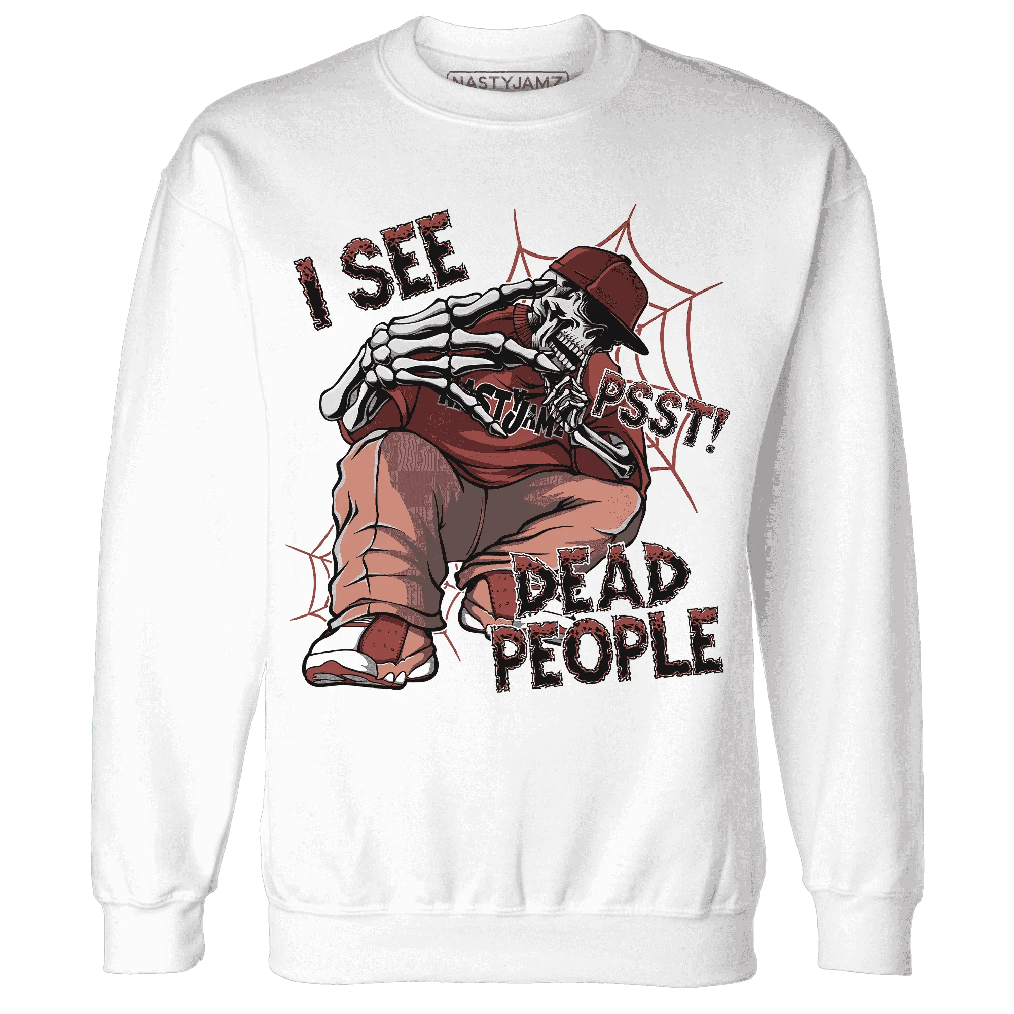 Dune-Red-13s-Sweatshirt-Match-Skull-Whisper