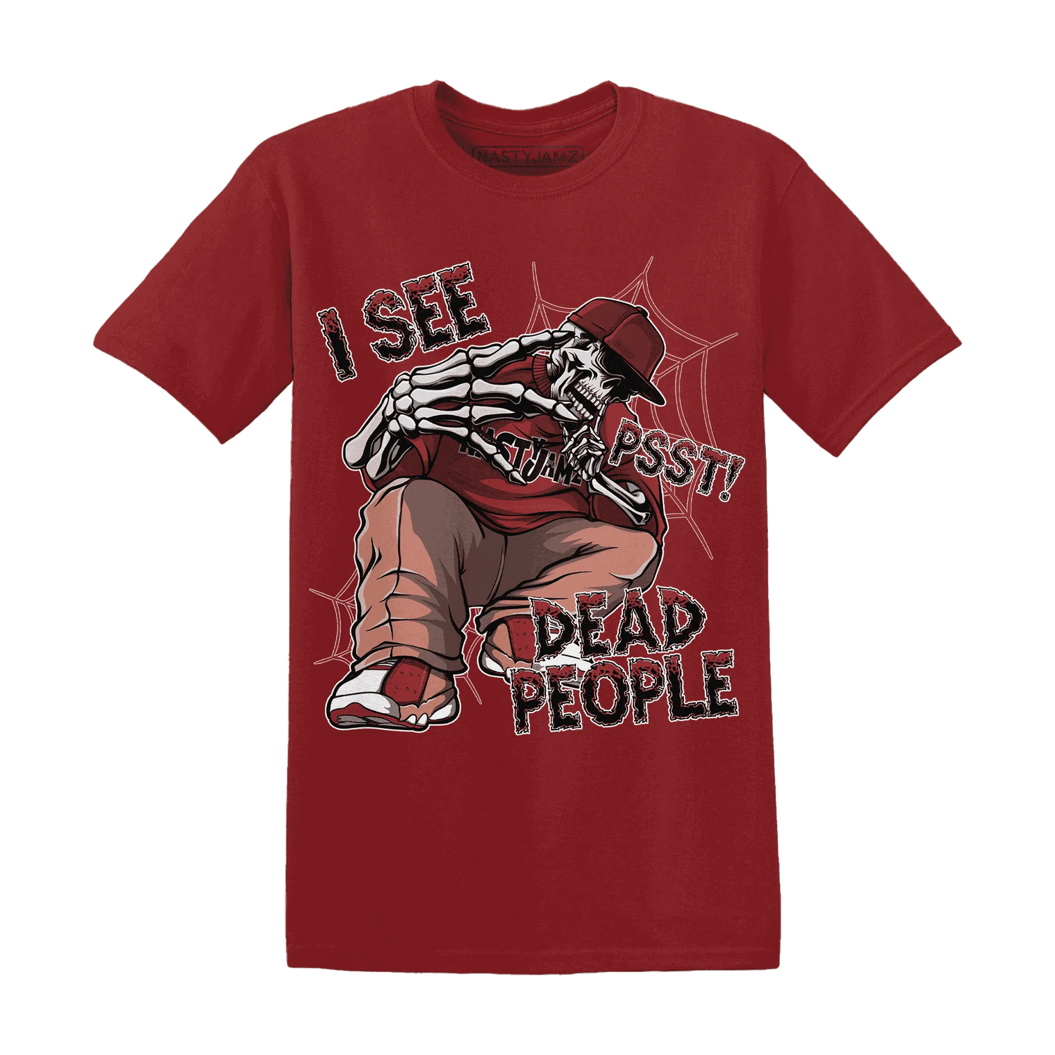 Dune-Red-13s-T-Shirt-Match-Skull-Whisper