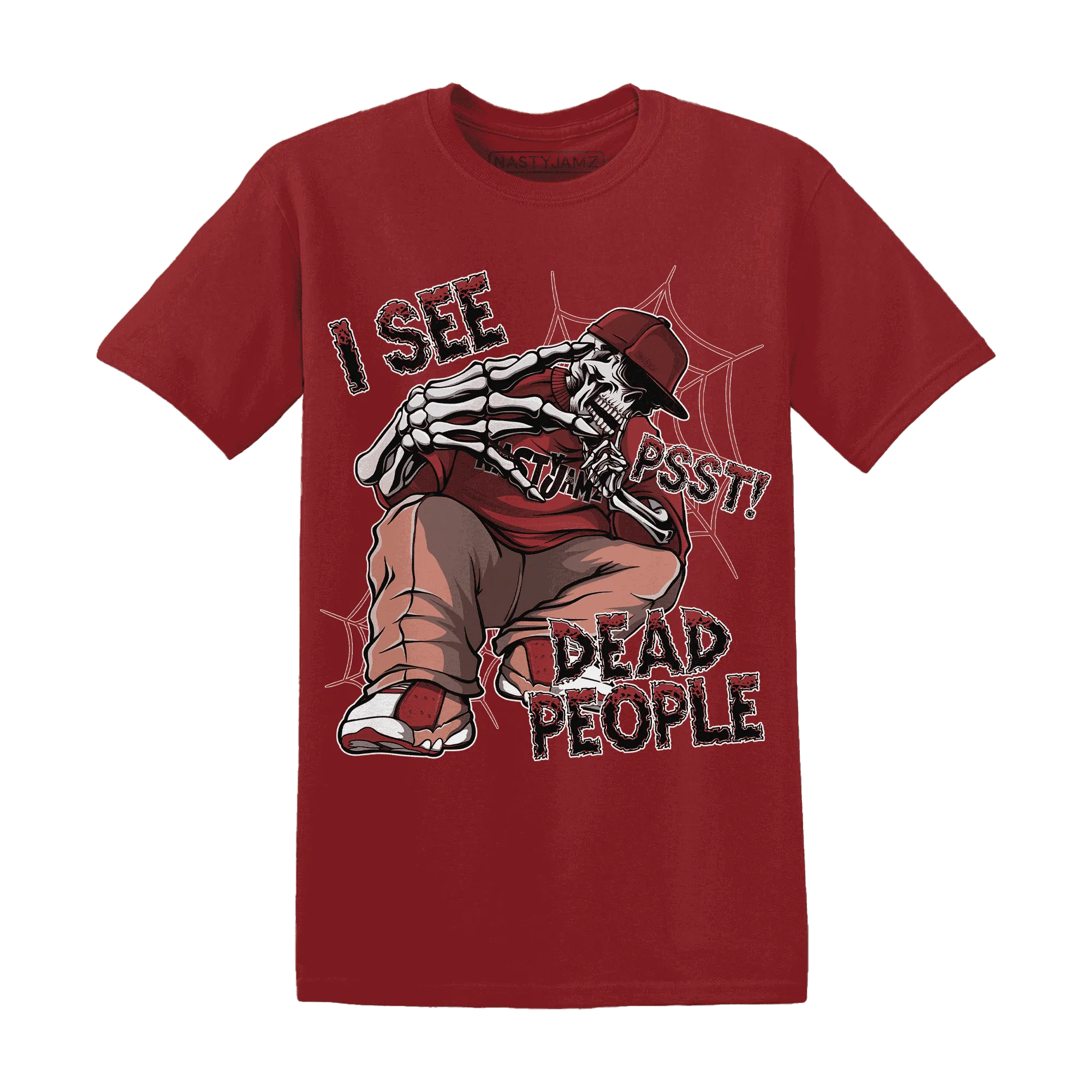 Dune-Red-13s-T-Shirt-Match-Skull-Whisper