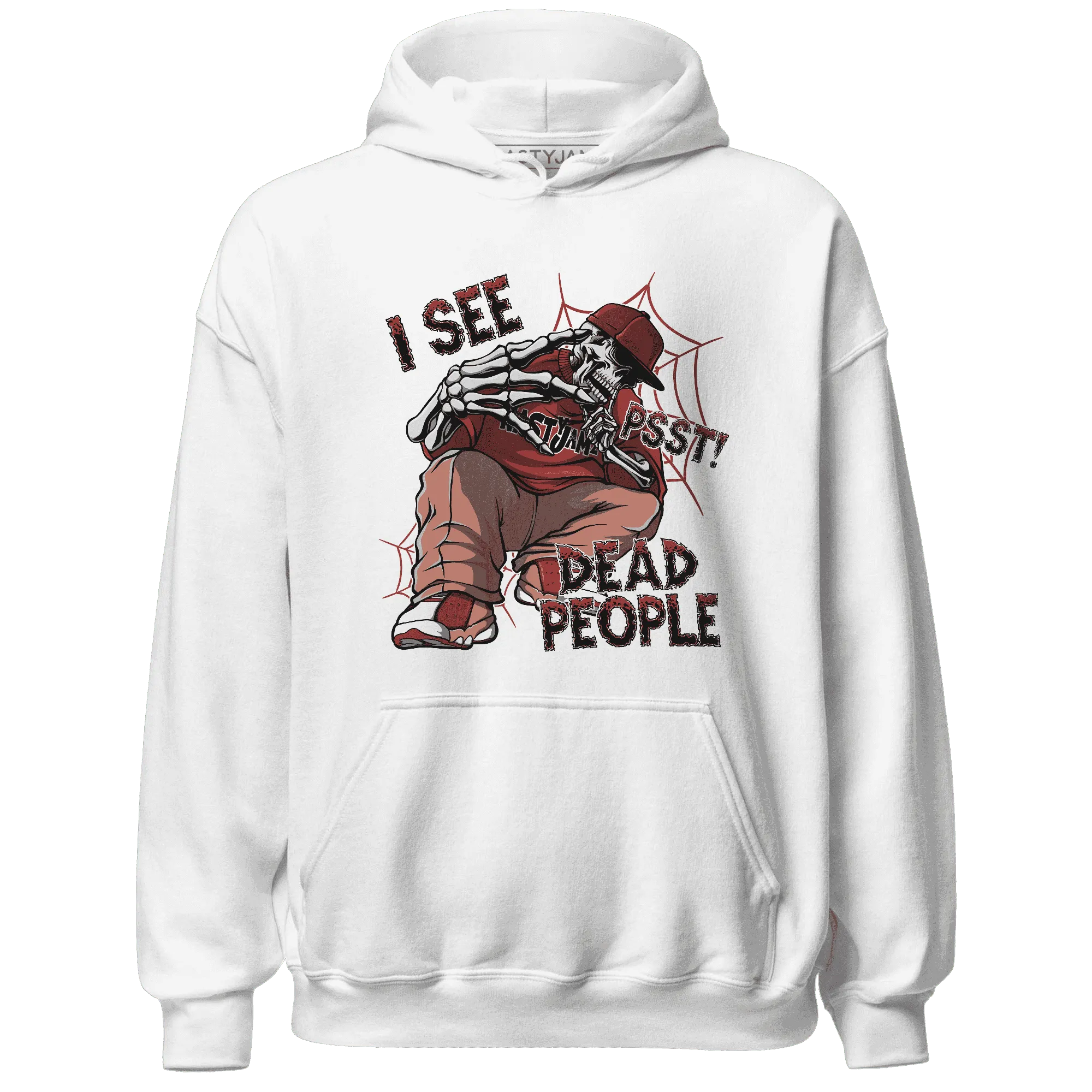Dune-Red-13s-Hoodie-Match-Skull-Whisper