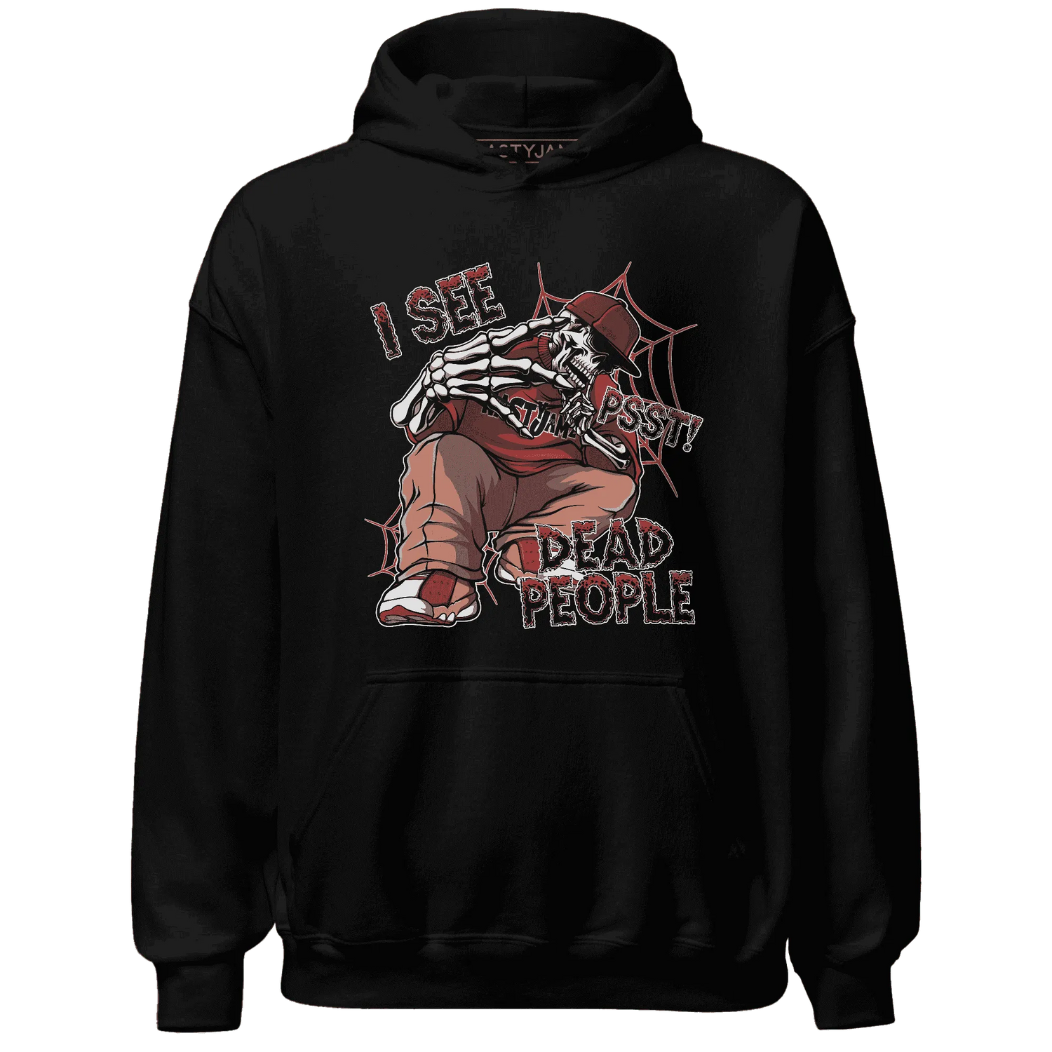 Dune-Red-13s-Hoodie-Match-Skull-Whisper