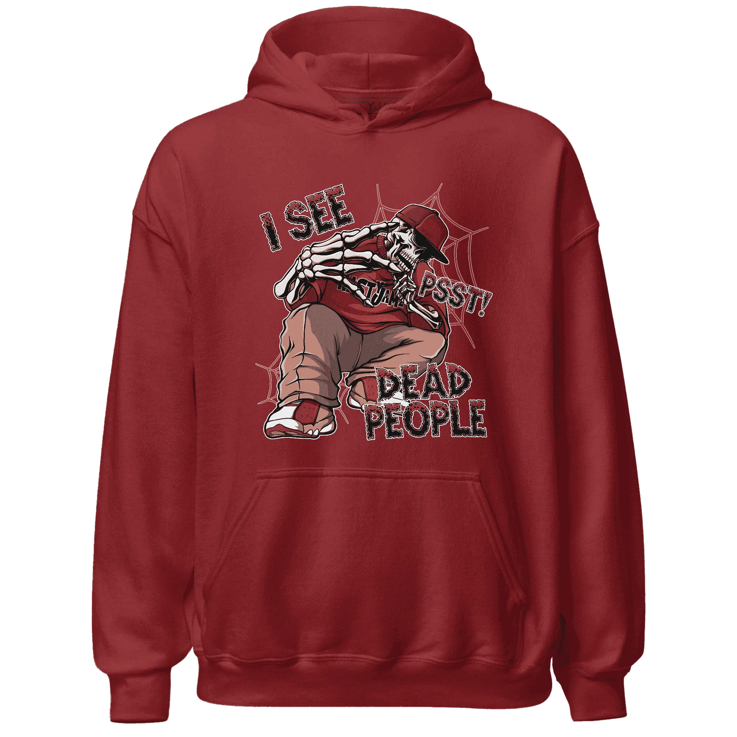 Dune-Red-13s-Hoodie-Match-Skull-Whisper
