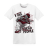 High-White-Team-Red-1s-T-Shirt-Match-Skull-Whisper