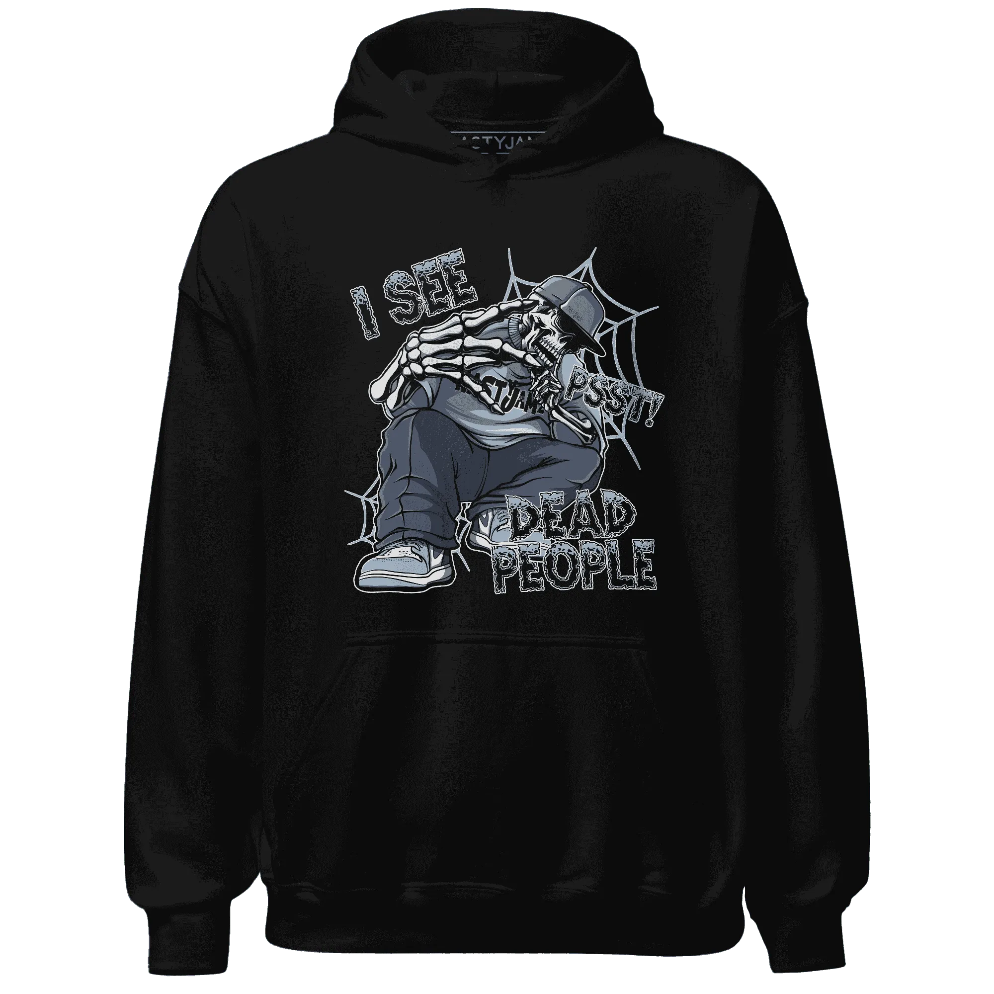 Mid-Diffused-Blue-Grey-1s-Hoodie-Match-Skull-Whisper