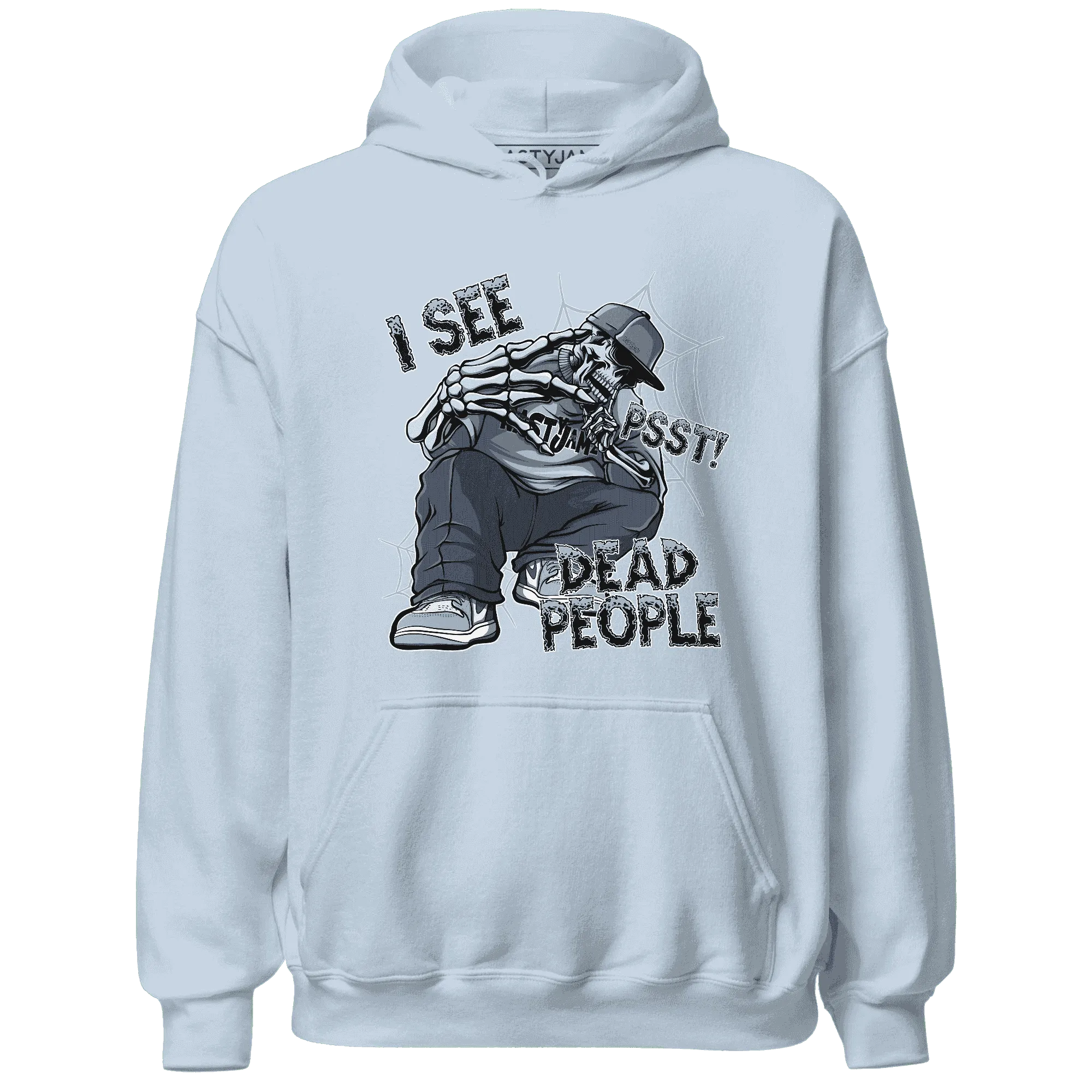 Mid-Diffused-Blue-Grey-1s-Hoodie-Match-Skull-Whisper